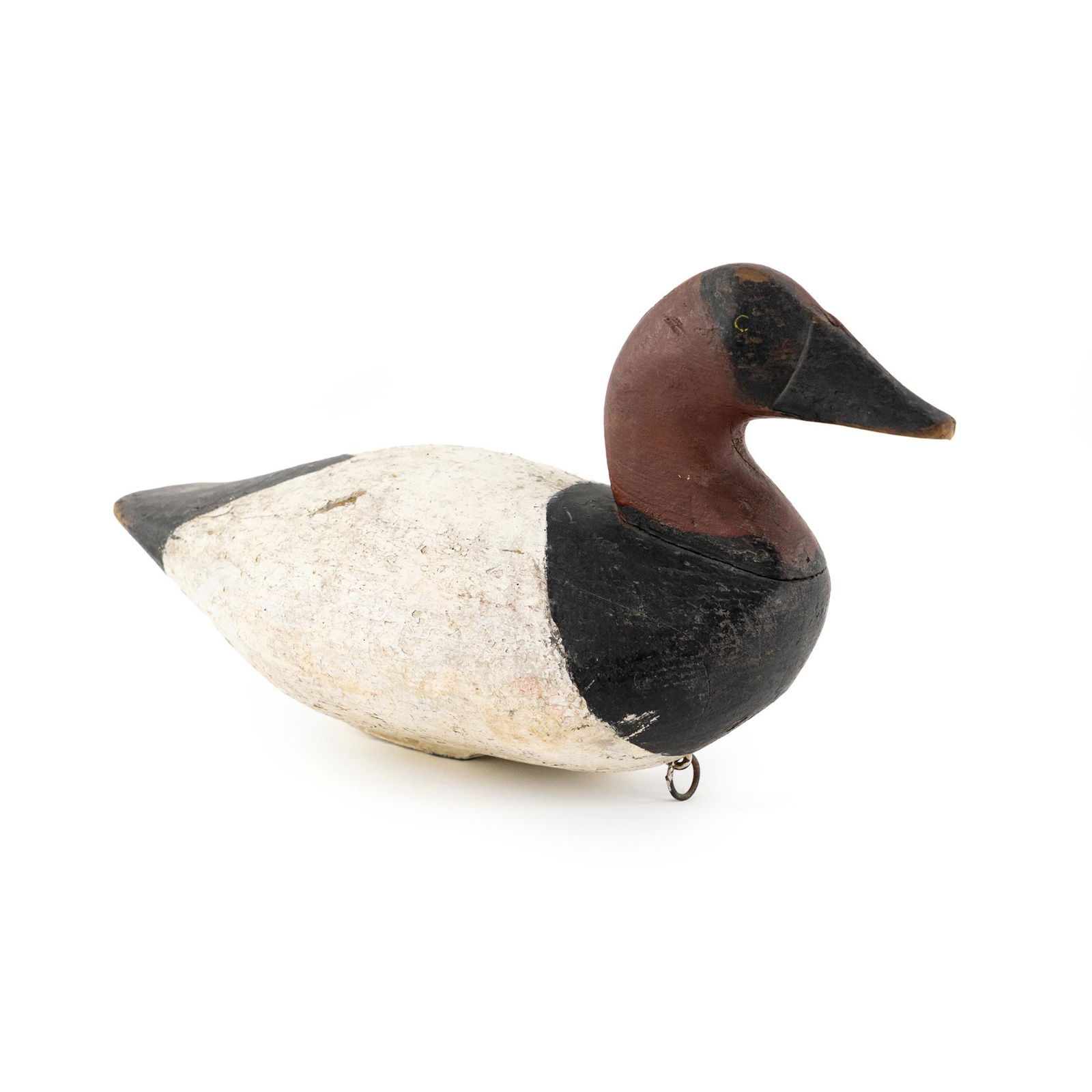 Antique Ed Pearson Canvasback Carved Duck Decoy (1 of 8)