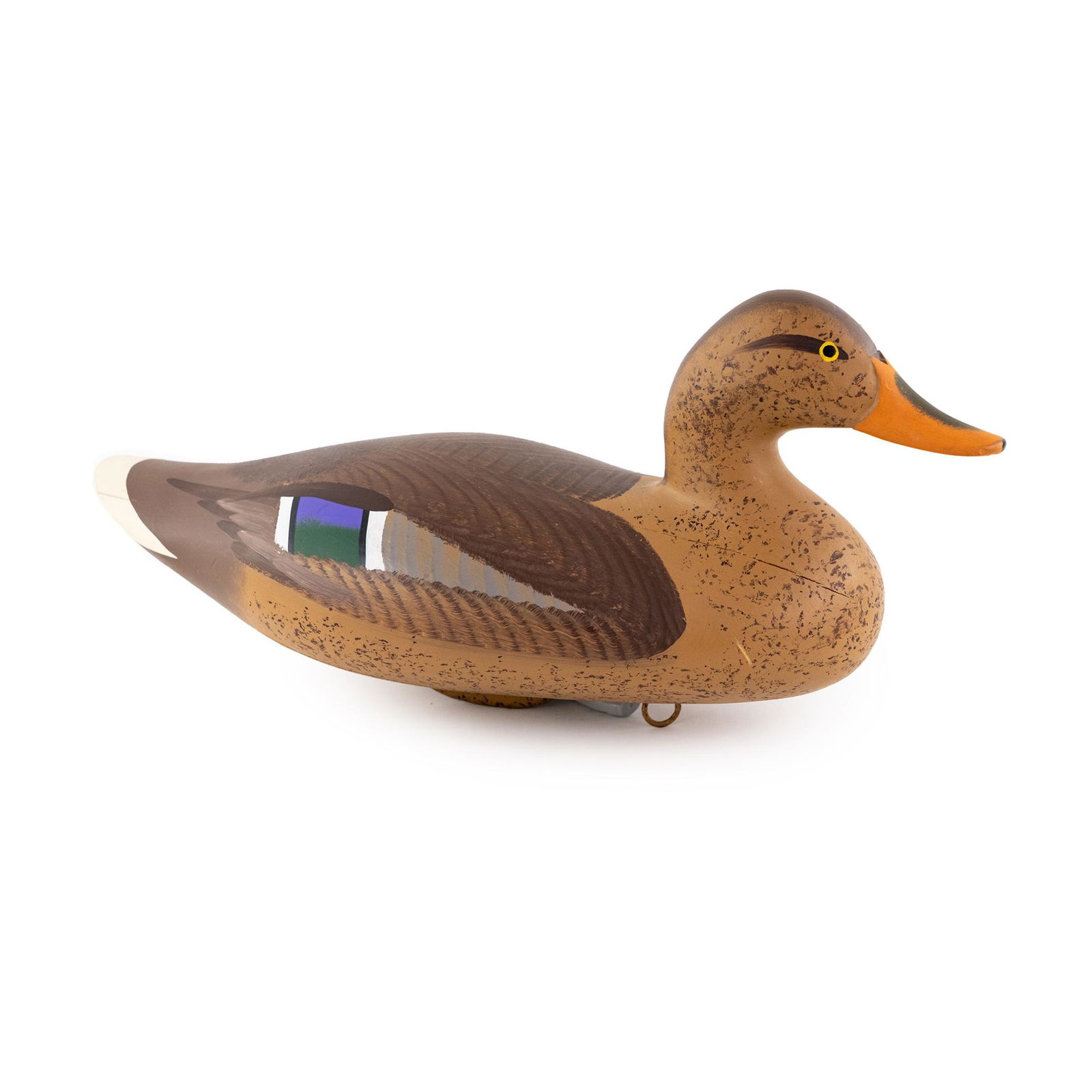 Captain Bob Jobes Carved Mallard Decoy (1 of 7)