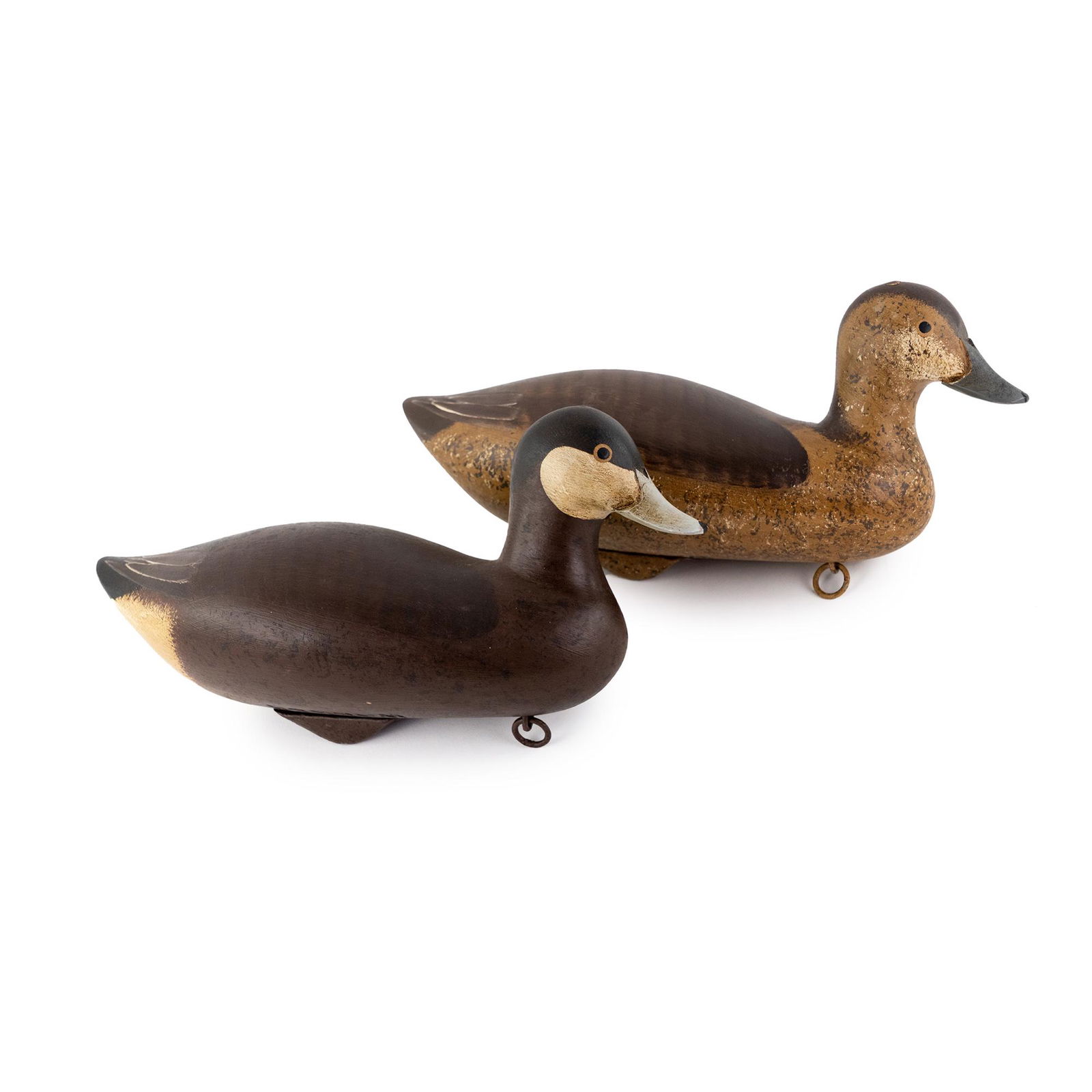 (2) David Walker Carved Duck Decoys (1 of 11)