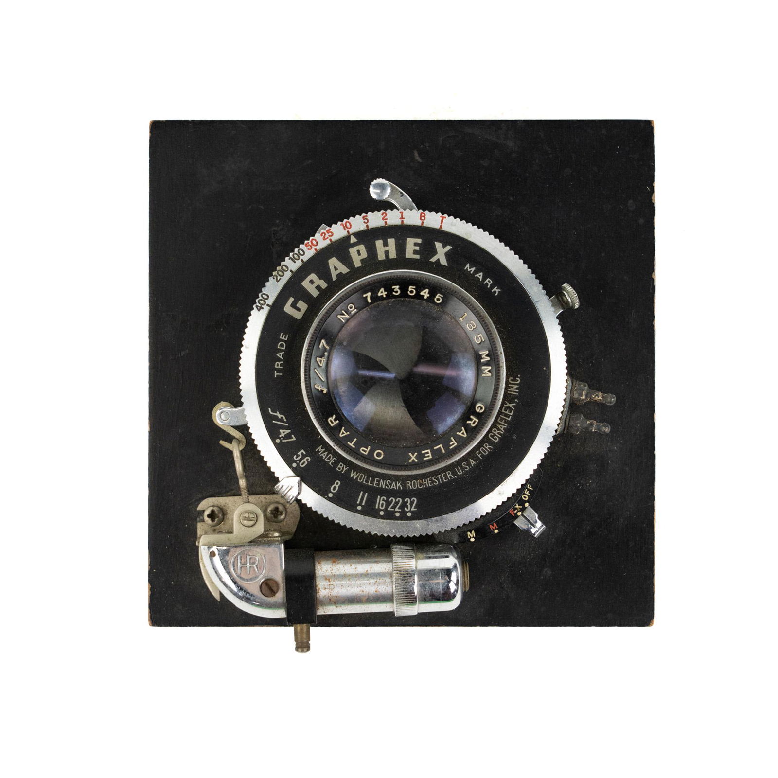 Vintage 135mm Graphex Optar f/4.7 Standard Lens (1 of 6)