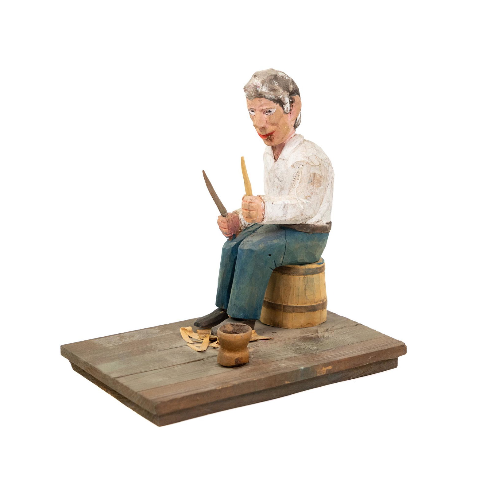 1983 Unto Jarvi Whittler Carved Wood Sculpture (1 of 10)