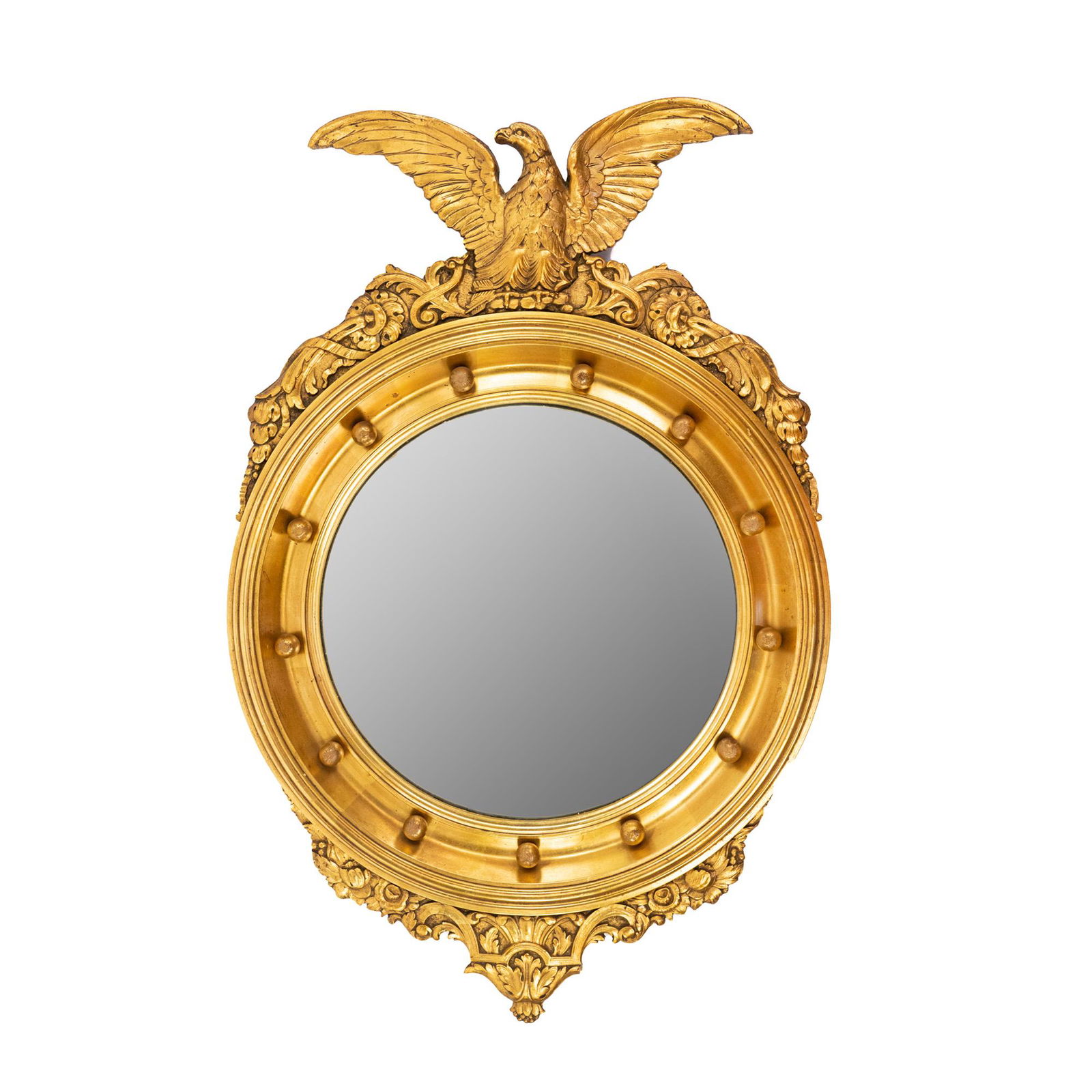 Federal Style Bullseye Eagle Mirror (1 of 13)