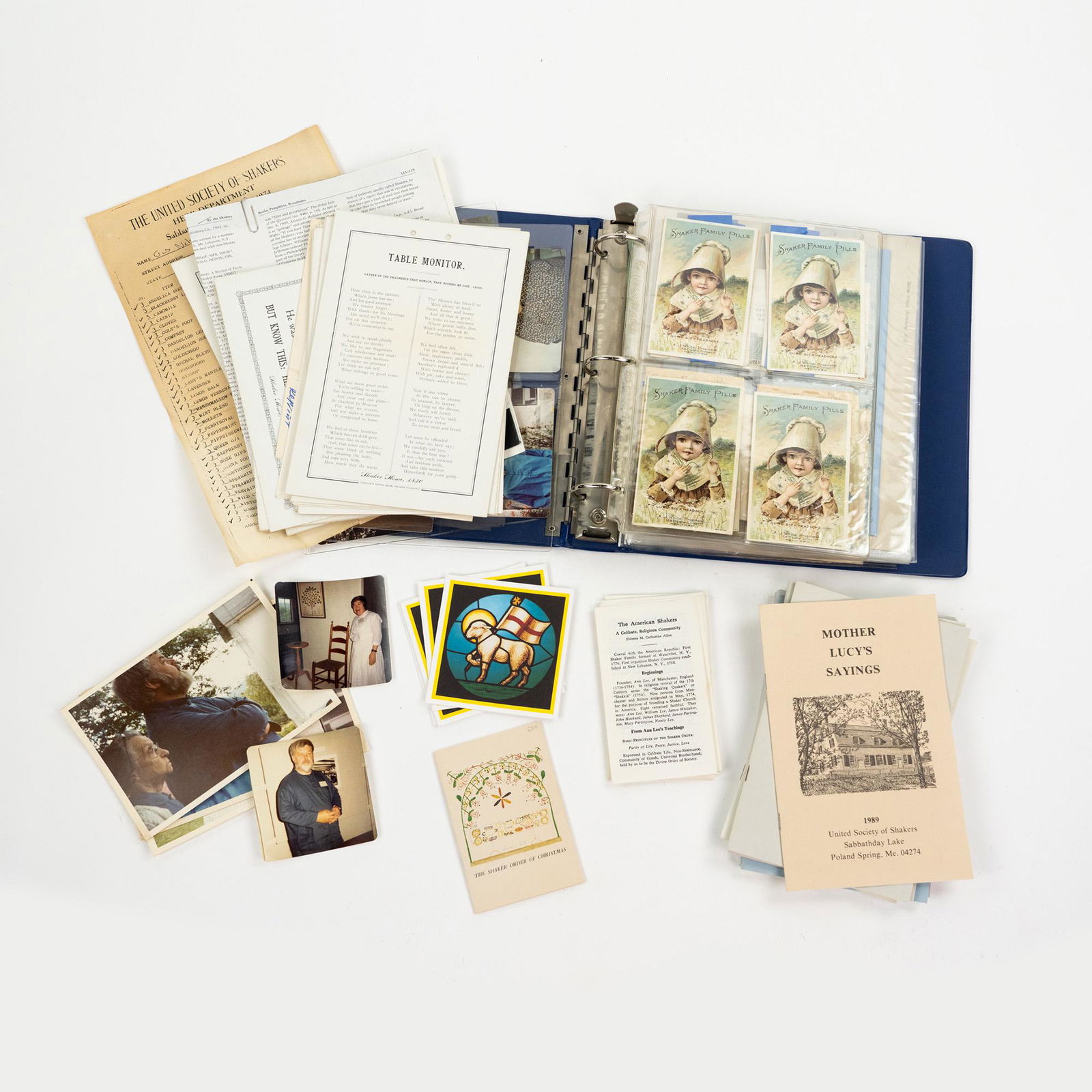 Collection of Assorted Shaker Photographs & Papers (1 of 11)