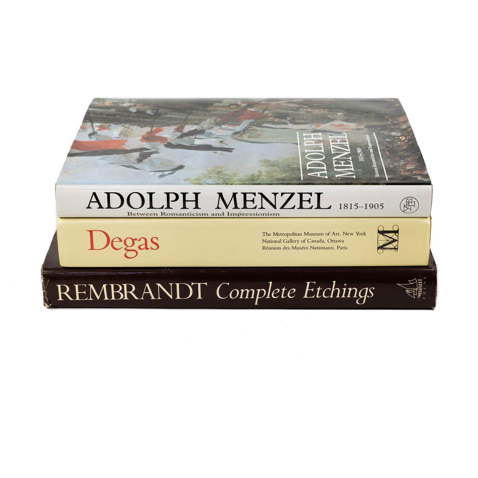 (3) Artist Reference Books including Degas (1 of 9)