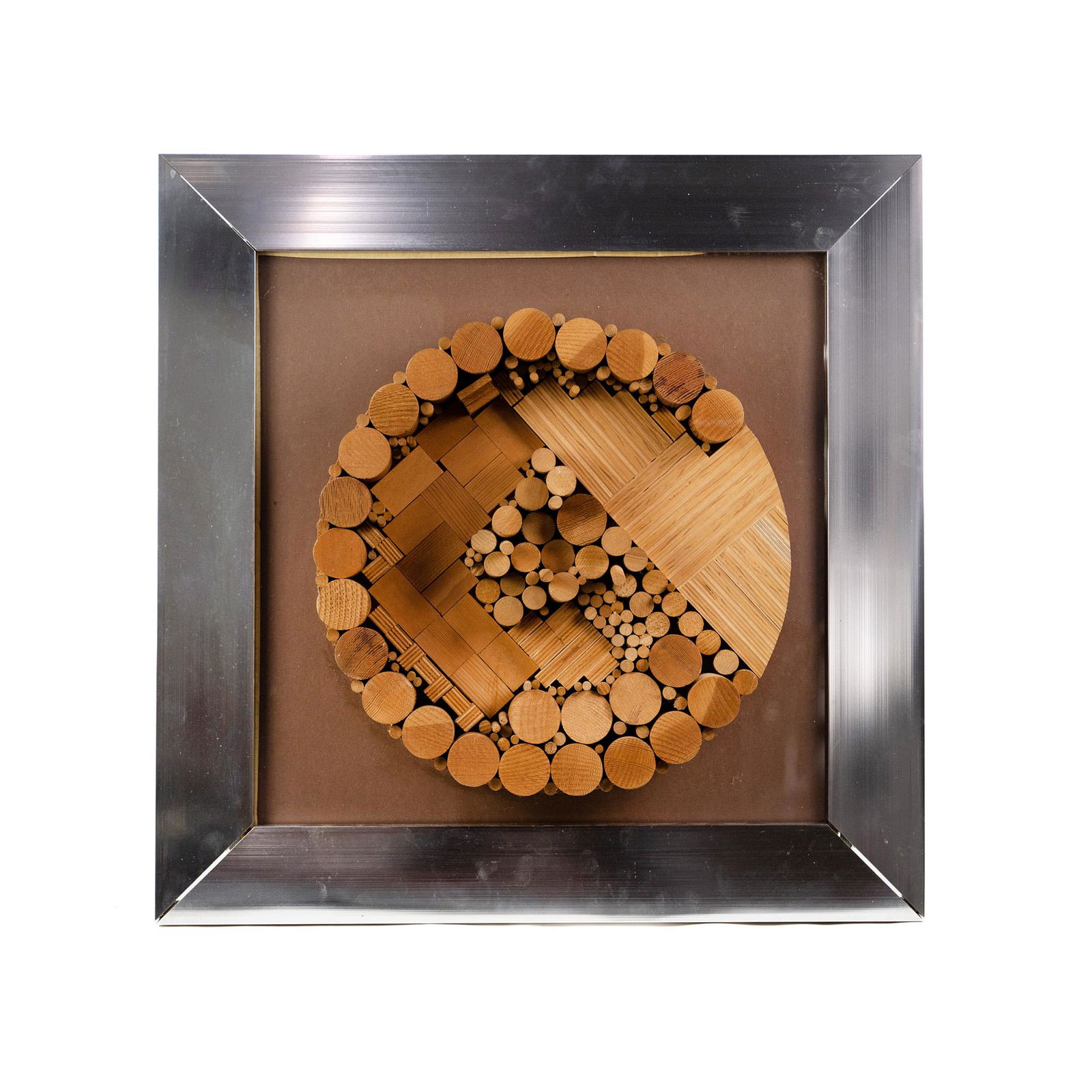 Greg Copeland Wood Dowel Wall Sculpture #284 (1 of 11)