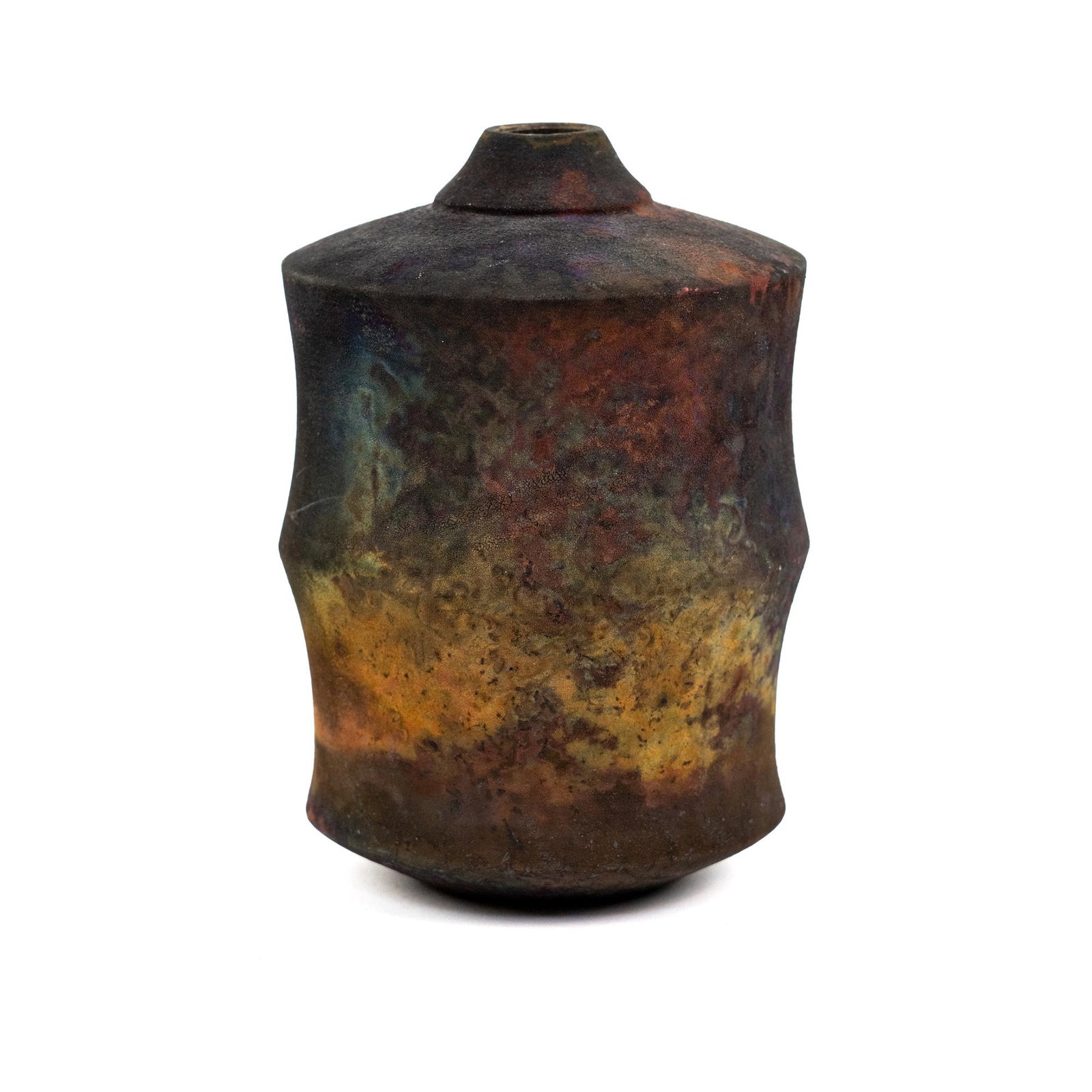 Bob Green Raku Ceramic Vase (1 of 6)