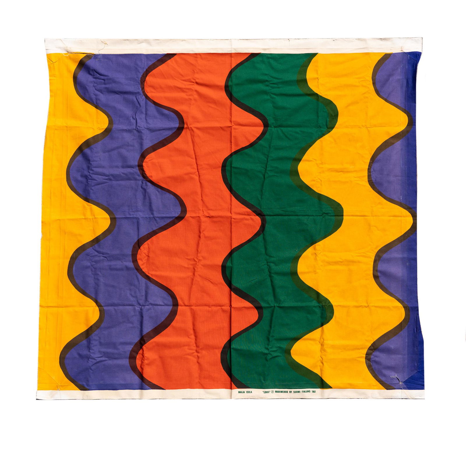 Maija Isola for Marimekko 'Lokki' Fabric Panel (1 of 7)