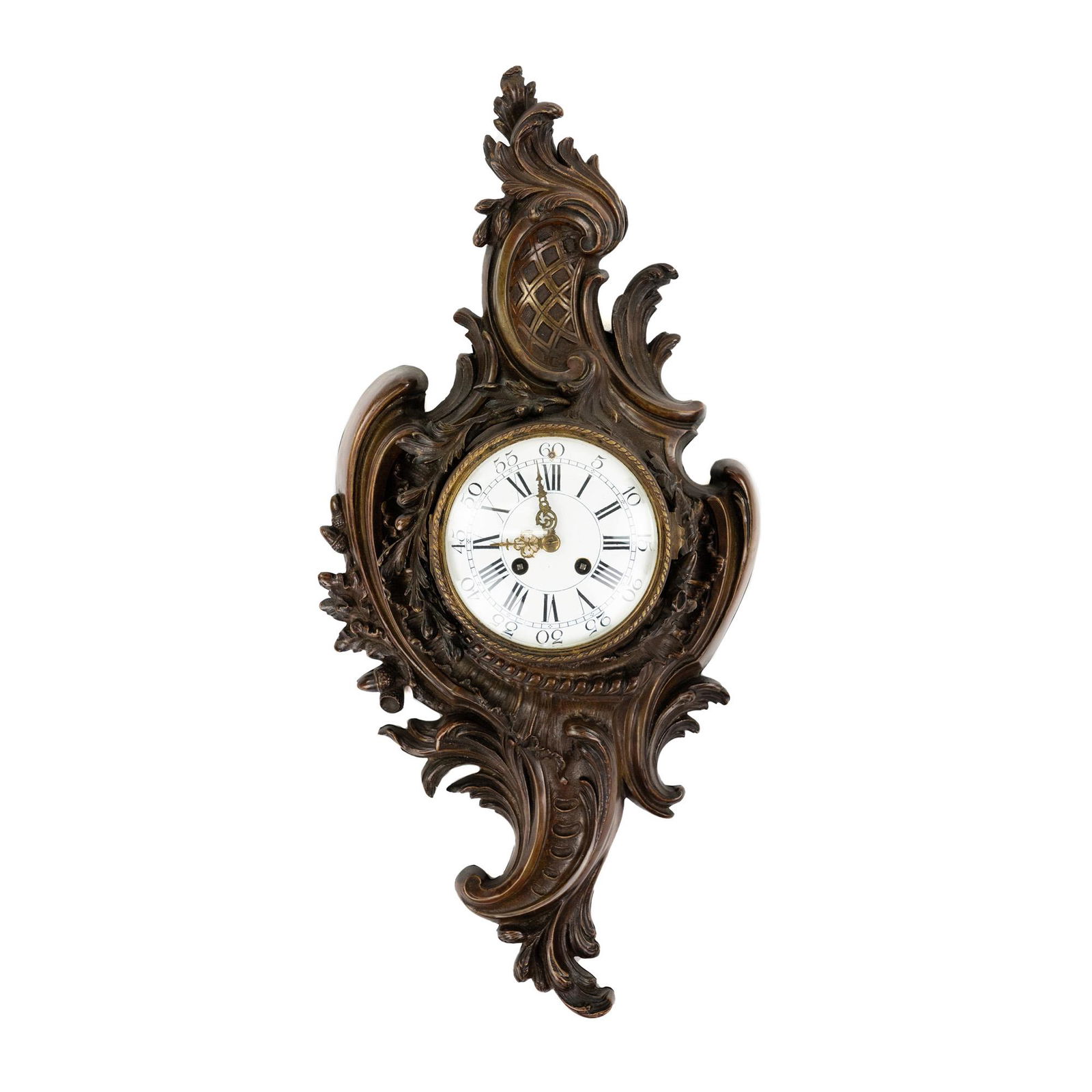 Japy Freres AD Mougin Rococo Wall Clock (1 of 10)
