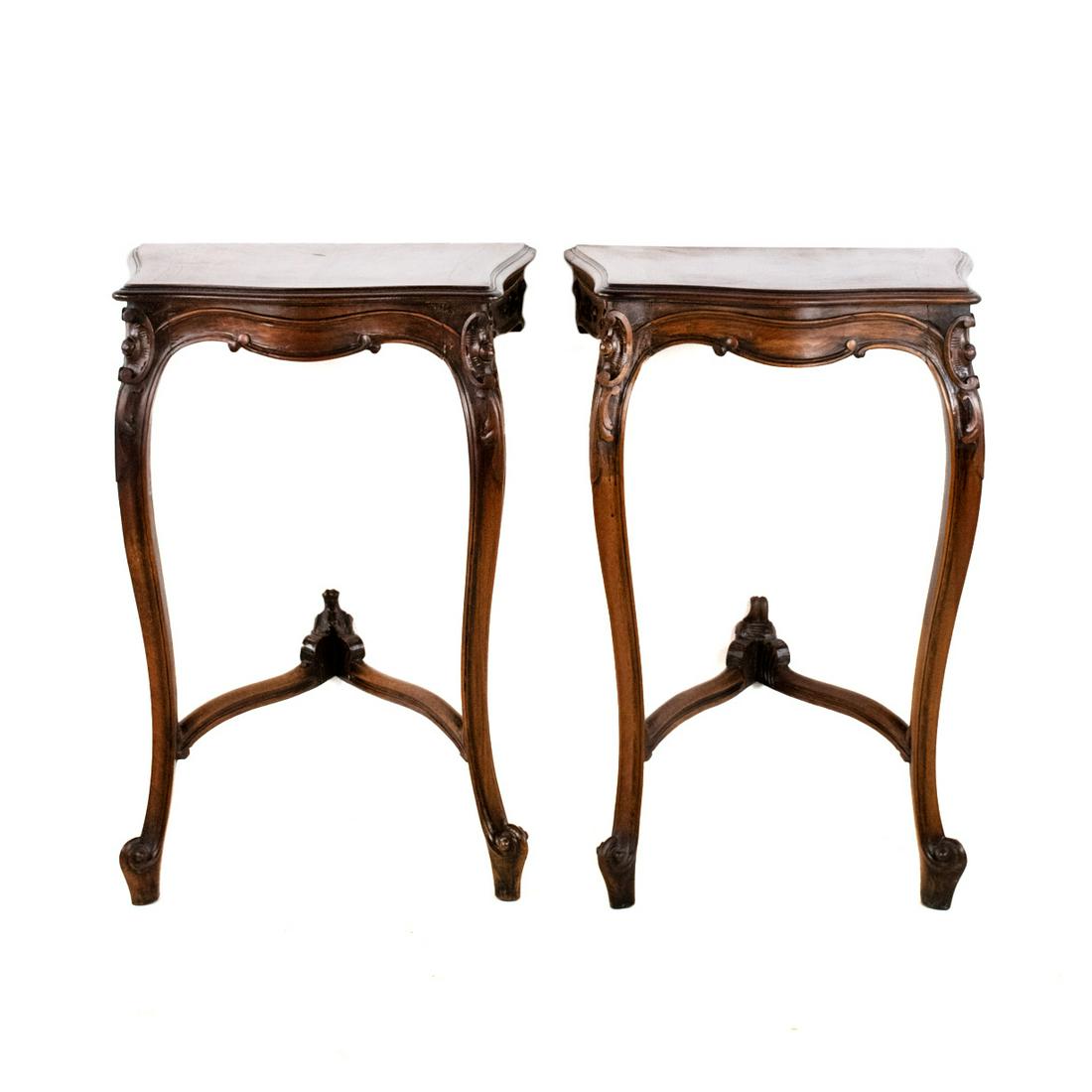 (2) French Louis XIV Wall Mounted Tables (1 of 15)