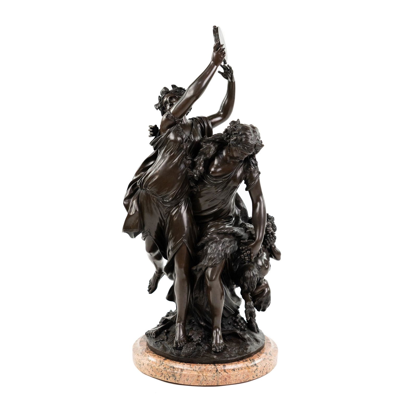 After Michel Clodion 'Bacchanalia' Bronze Sculpture (1 of 15)