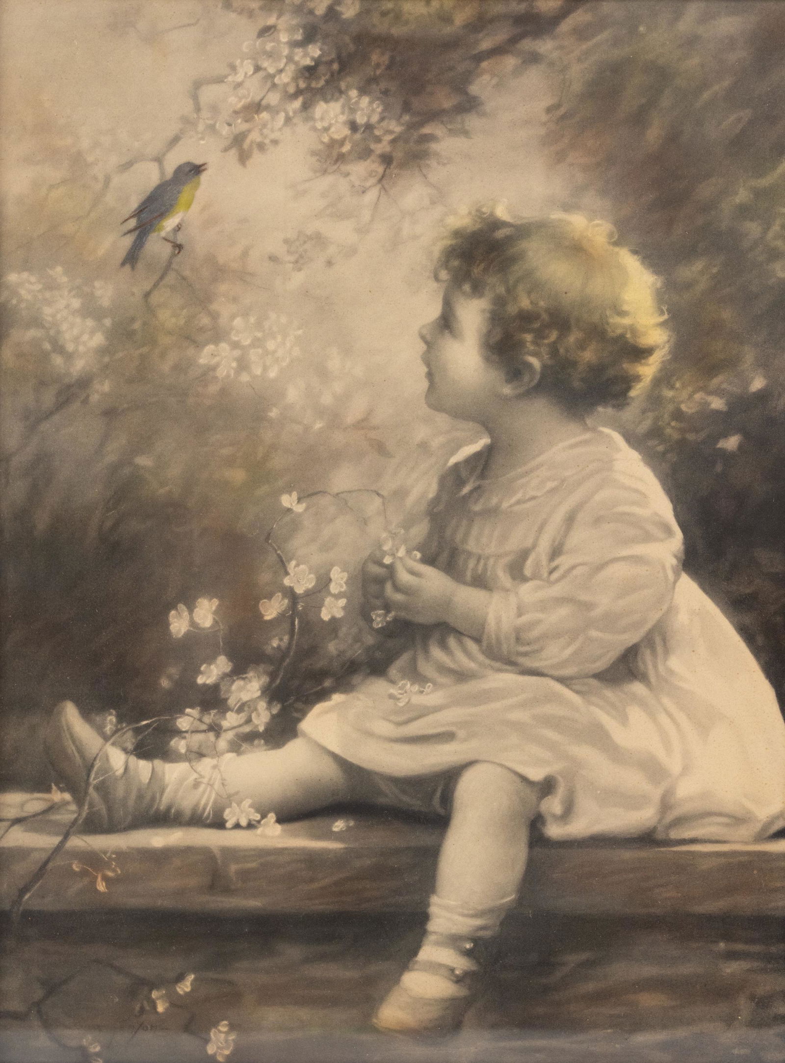 Zula Kenyon 'song Of The Bluebird' Print
