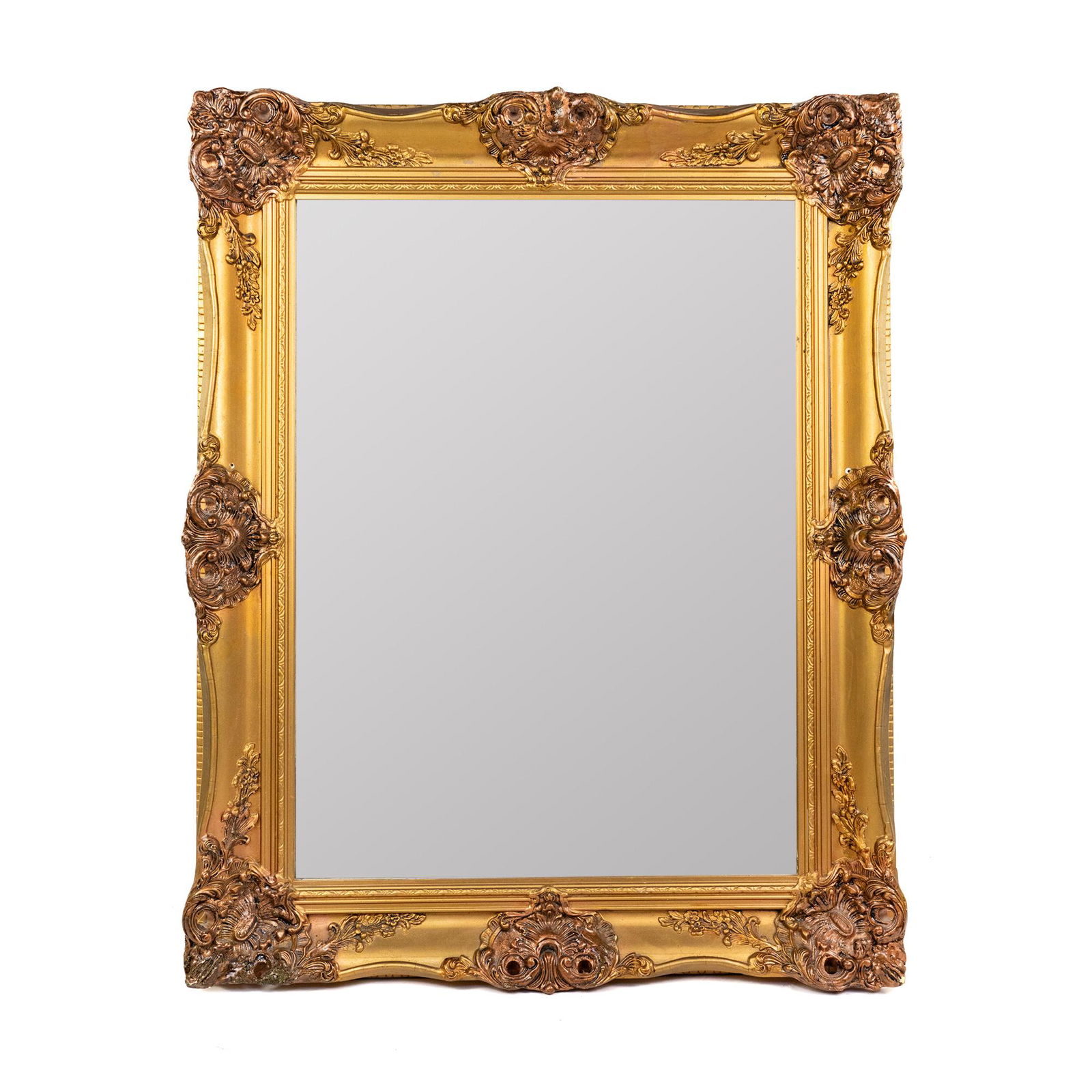Polish Reproduction Gilt Dressing Mirror (1 of 9)
