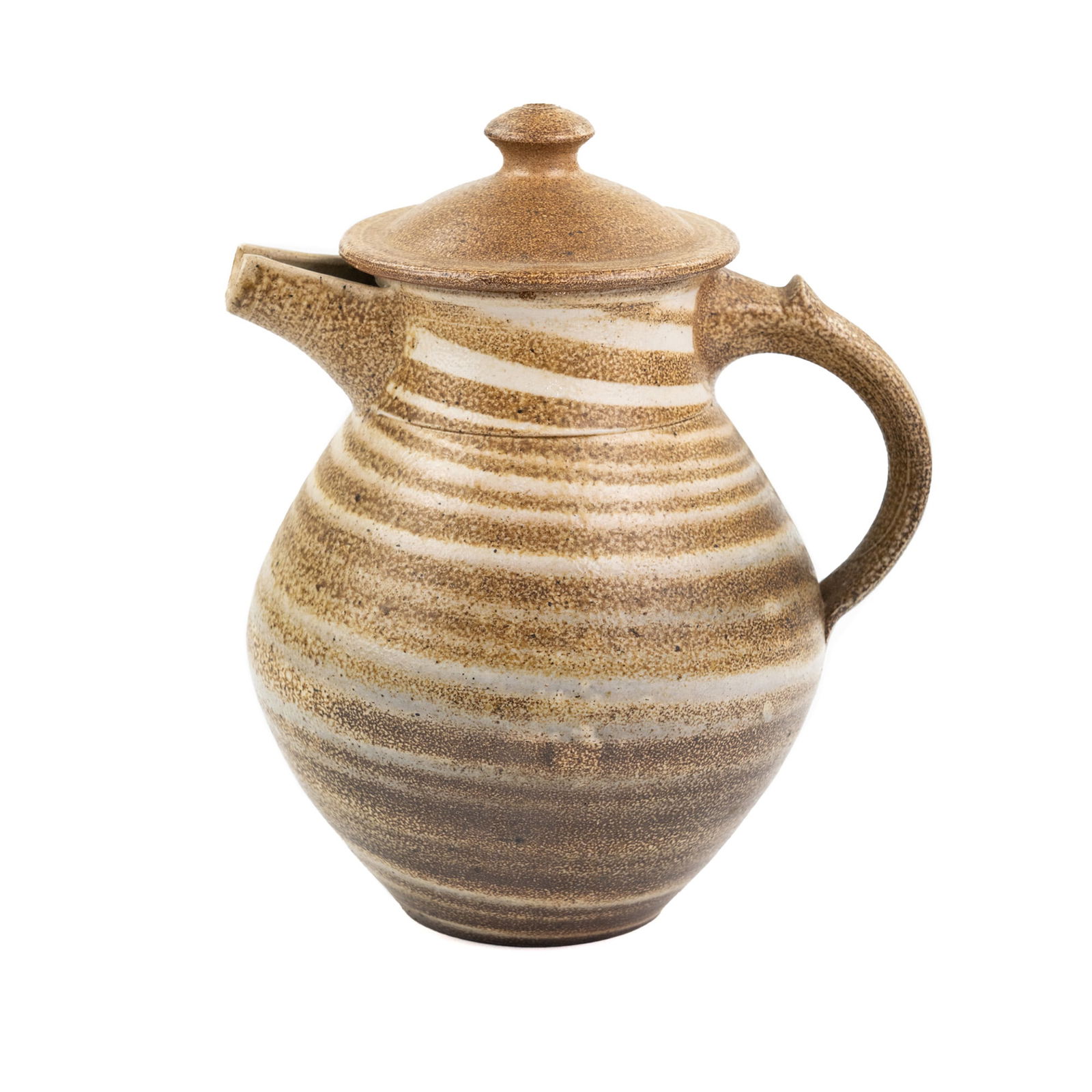 Mark Hewitt Hand Thrown Lidded Stoneware Pitcher (1 of 9)