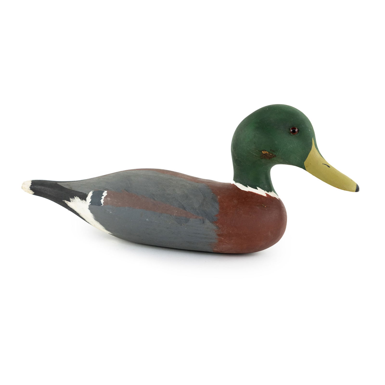 1980 Hand Carved Mallard Drake Duck Decoy (1 of 7)