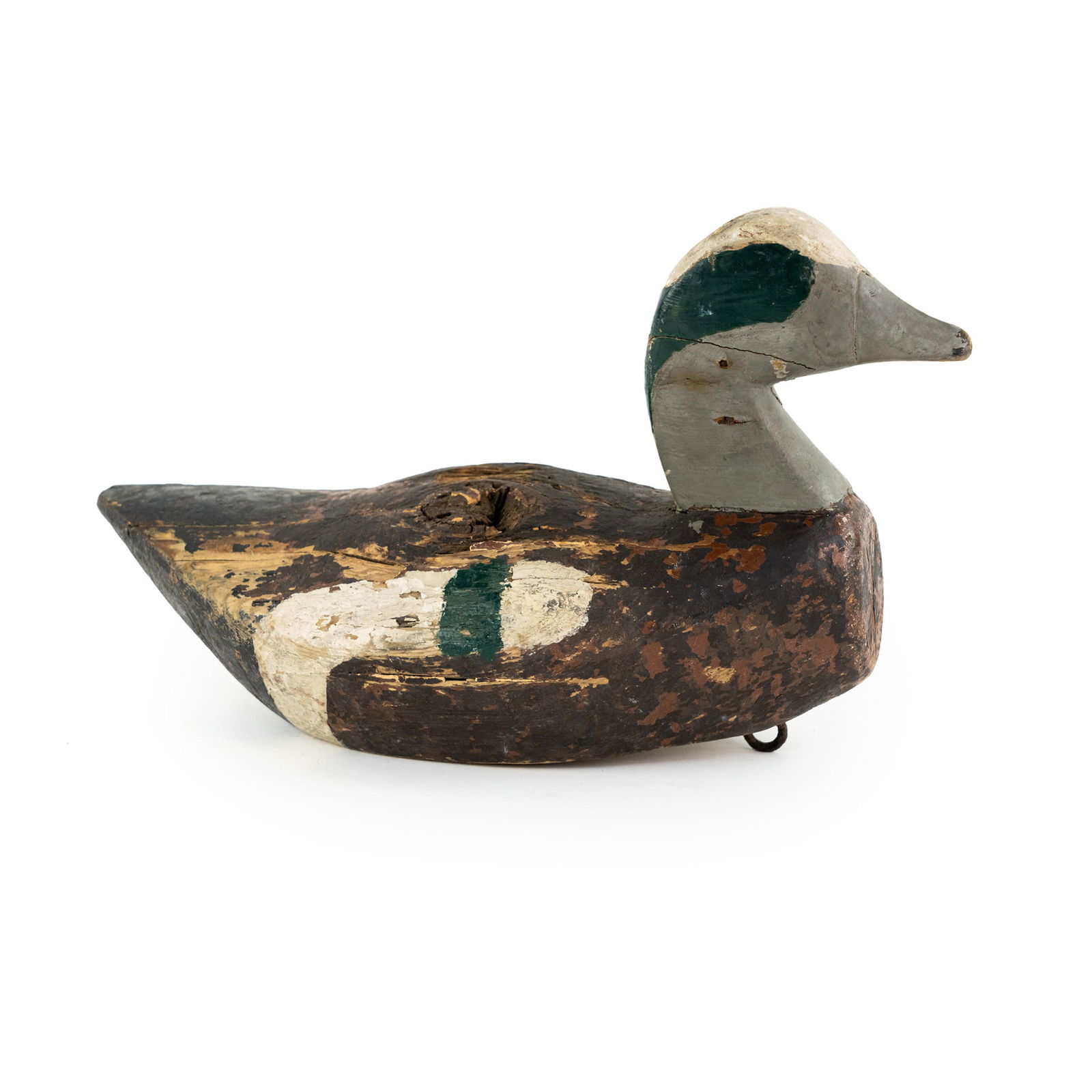 Capt. Shores Hand Carved Wigeon Wood Duck Decoy (1 of 8)