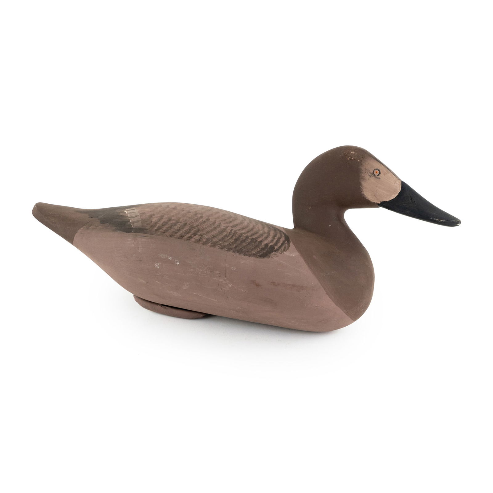 Paul Gibson Hand Carved Canvasback Duck Decoy (1 of 7)
