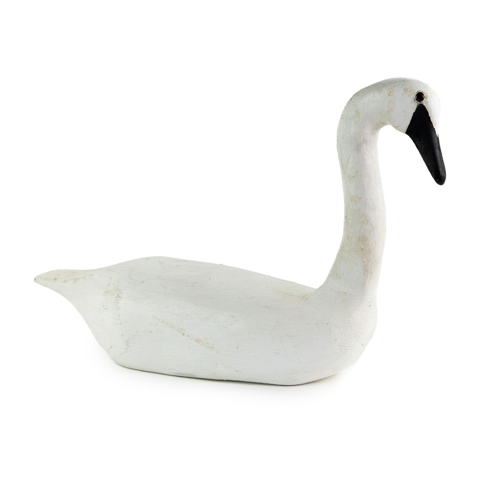 Cliff Tillett Hand Carved Wood Swan Decoy (1 of 7)