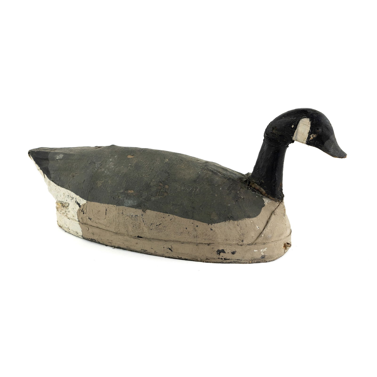 Cecil Stevens Wood and Canvas Canadian Goose Decoy (1 of 9)