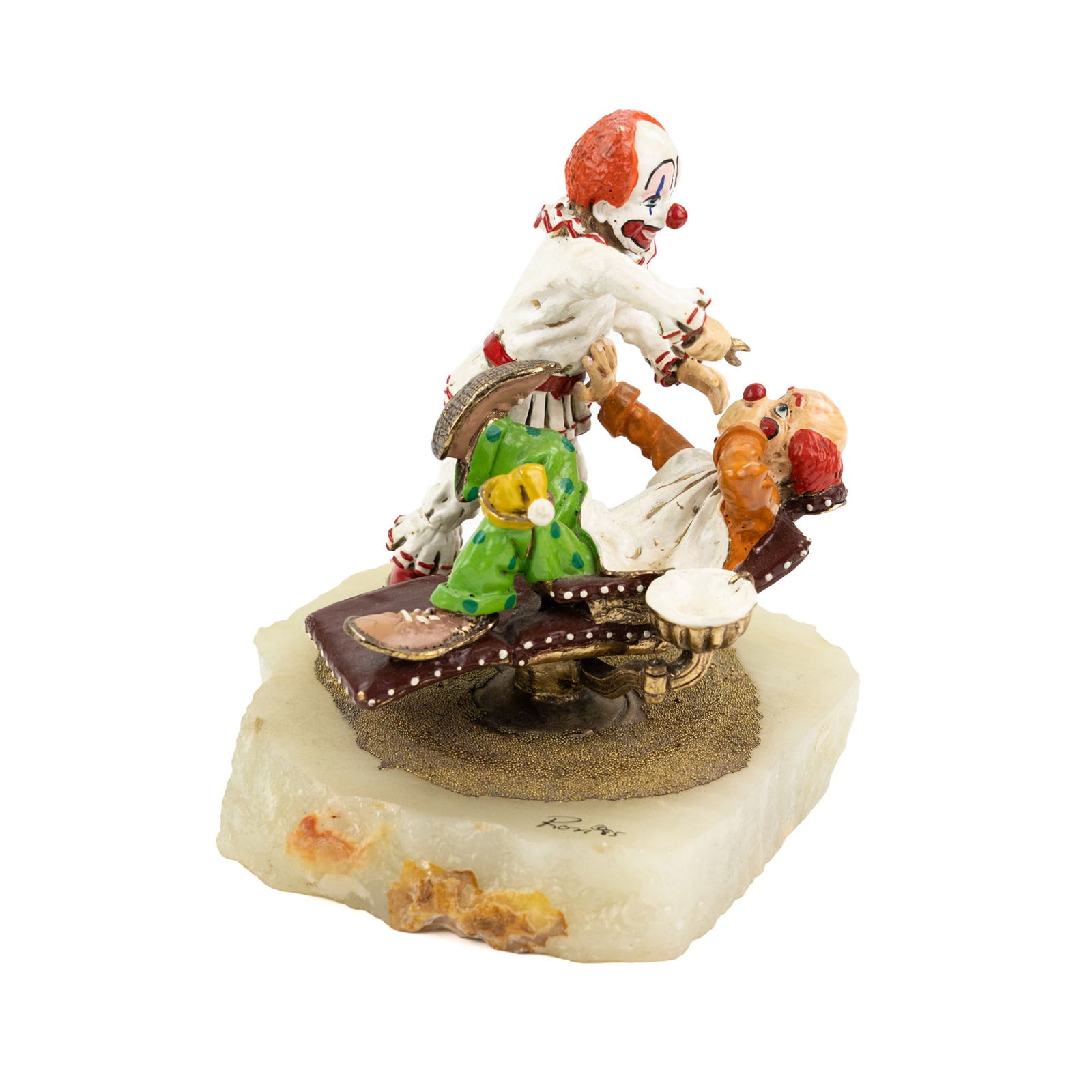 Ron Lee 'Clown Dentist...Extraction' Die Cast Figurine (1 of 9)