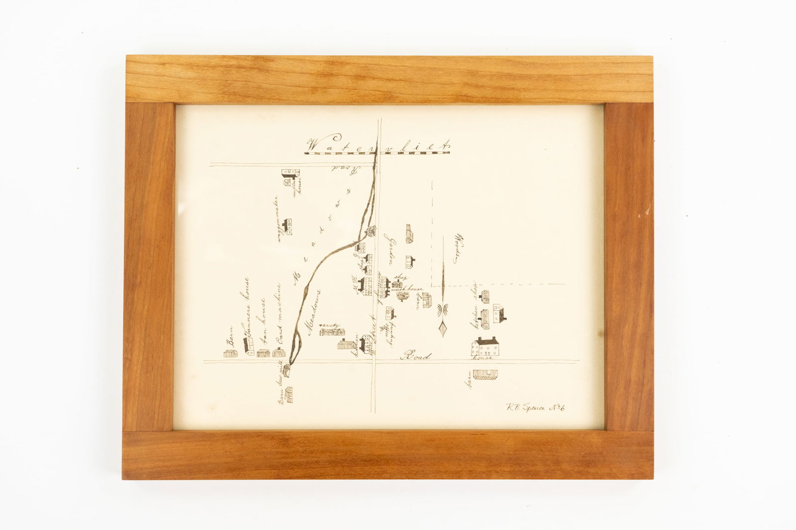 R.B. Spence Shaker Village Ink Drawing (1 of 6)