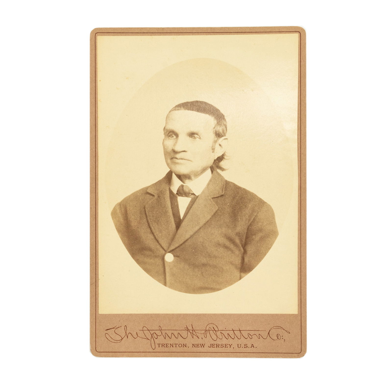 Elder Giles Bushnell Avery John H Pritton Printing Co Cabinet Card (1 of 5)