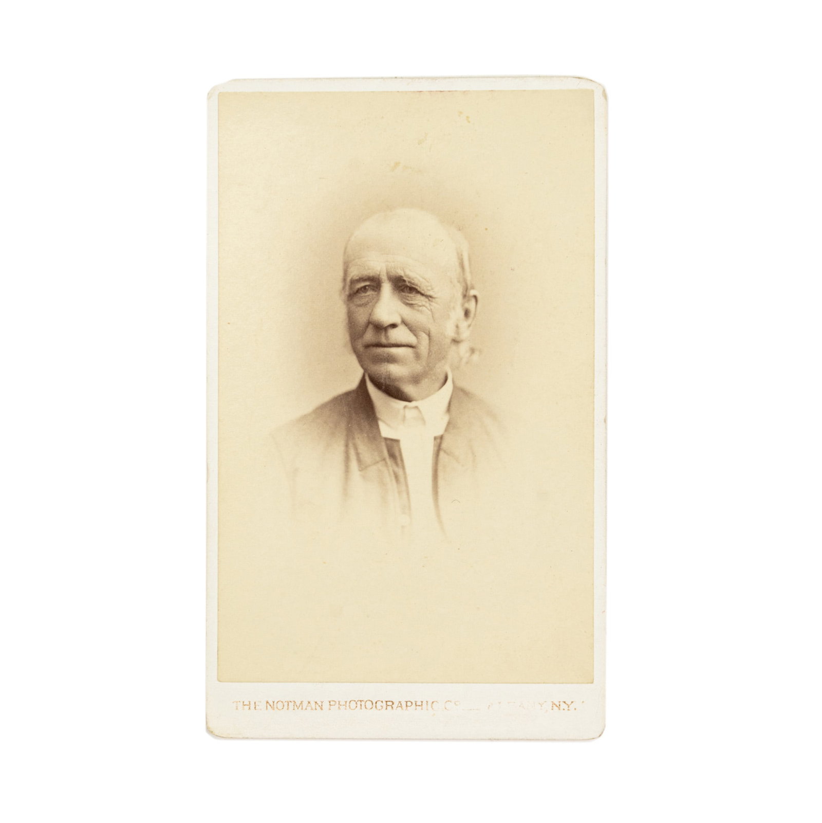 Carte-de-Visite of Brother Levi Shaw W. Notman Cabinet Card: A Carte-de-Visite photograph of Brother Levi Shaw, North Family Mount Lebanon, NY, by W. Notman Photographic Company, Montreal, Canada Albany, NY