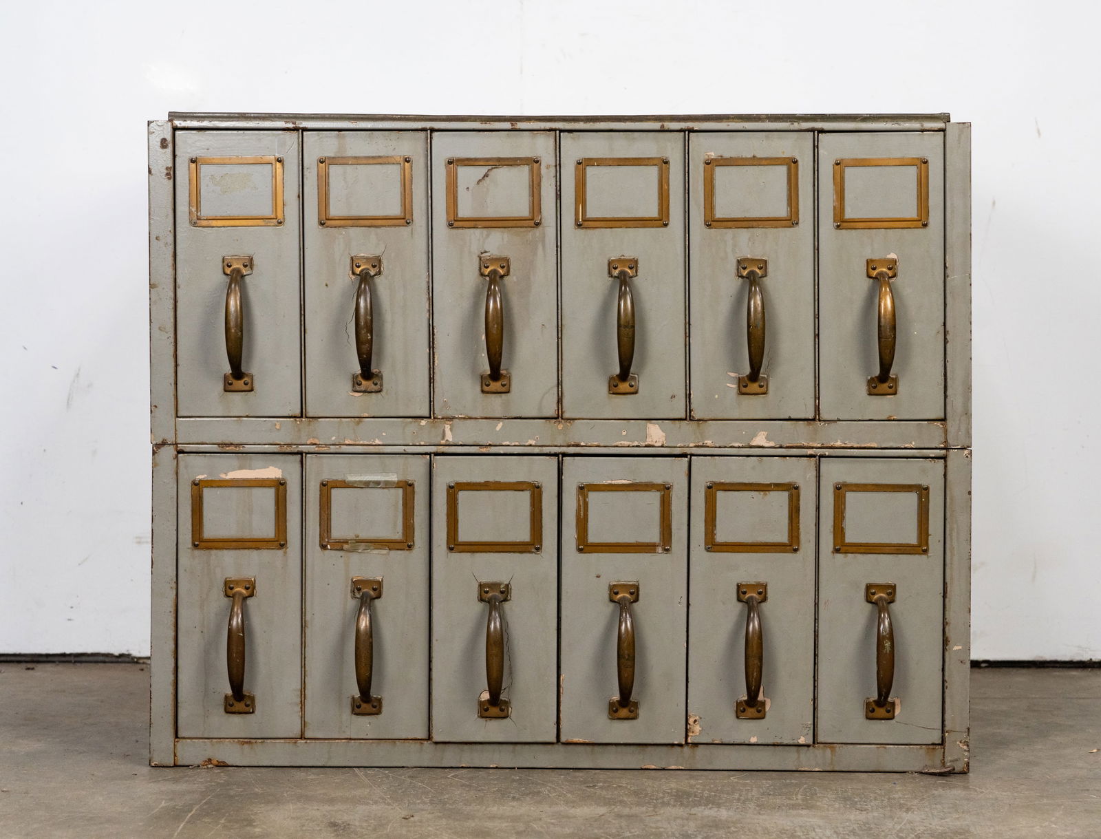 (2) Industial Vertical Drawer Stackable Filing Cabinet (1 of 6)