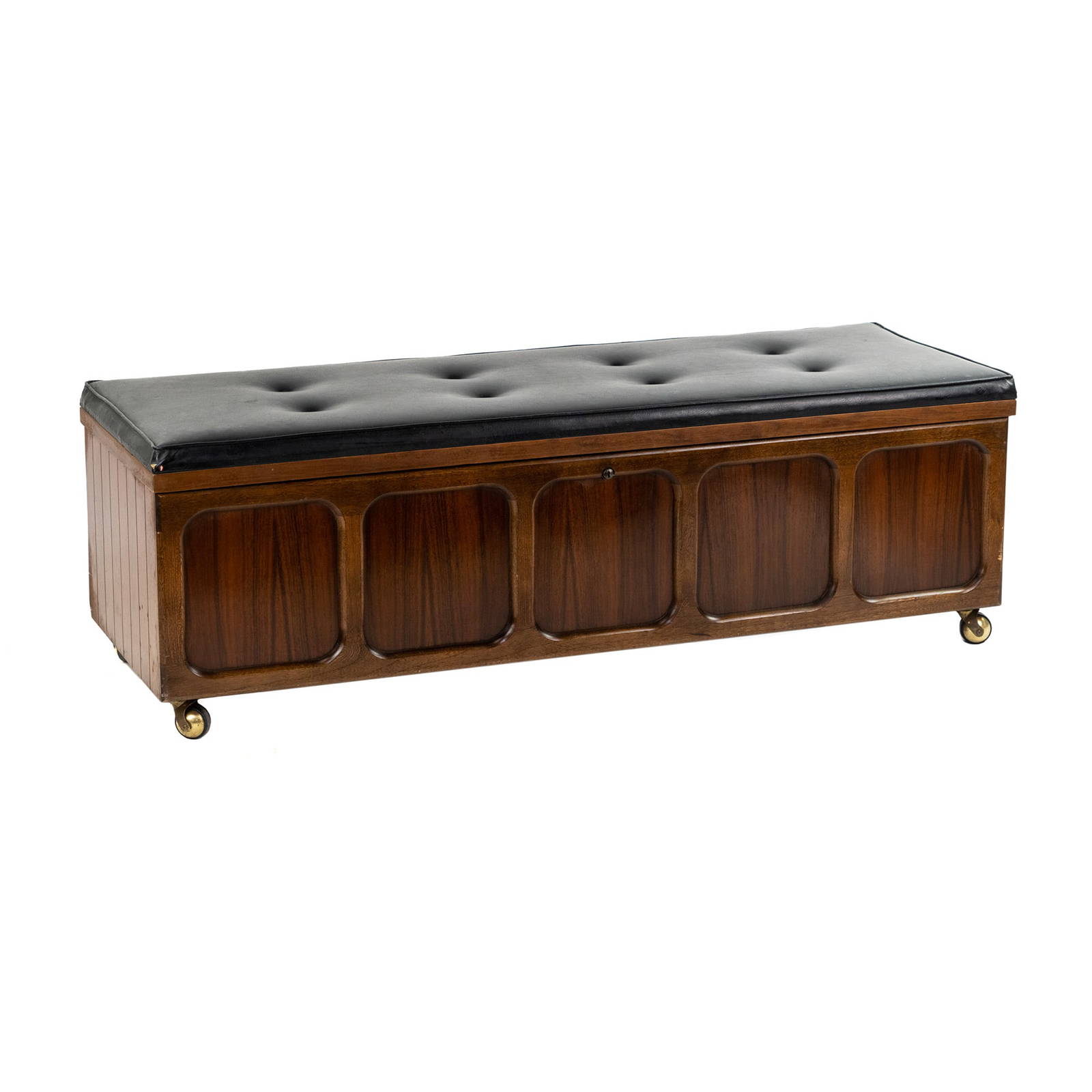 Lane Mcm Hope Chest Bench W/ Naugahyde Cushion Auction