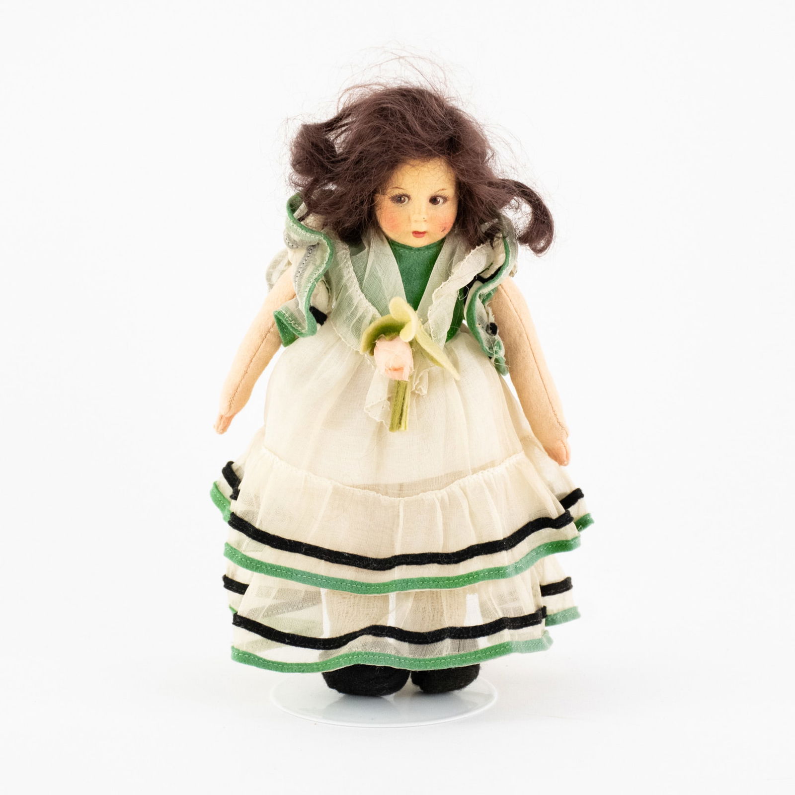 1930's Lenci Italian 300 Series Miniature Felt Doll (1 of 13)