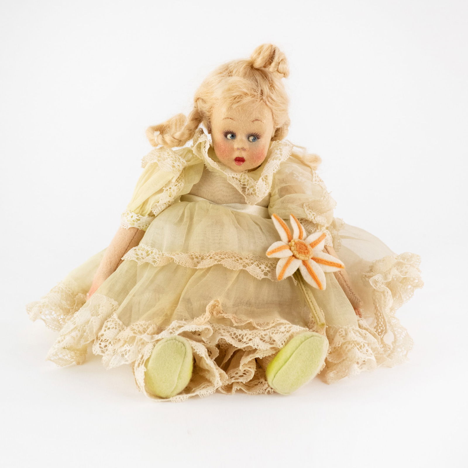 1930's Lenci Italian 300 Series Miniature Felt Doll (1 of 12)