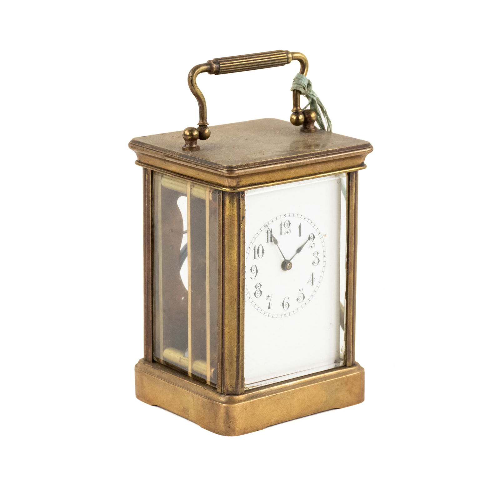 Boston Clock Company Square Corniche Carriage Clock (1 of 11)
