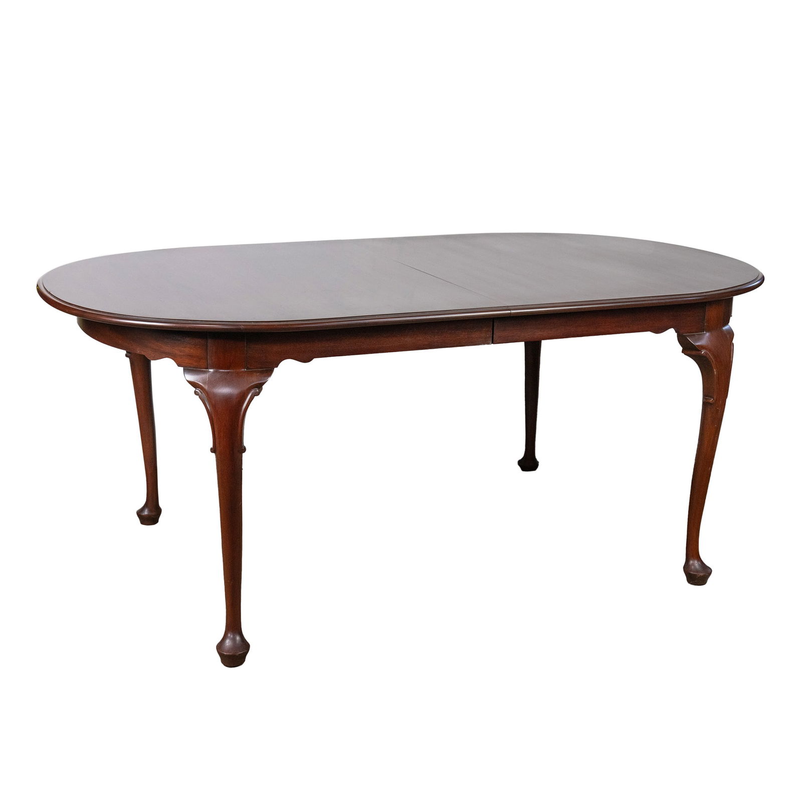 Henkel-Harris Queen Anne Style Mahogany Dining Table (1 of 11)