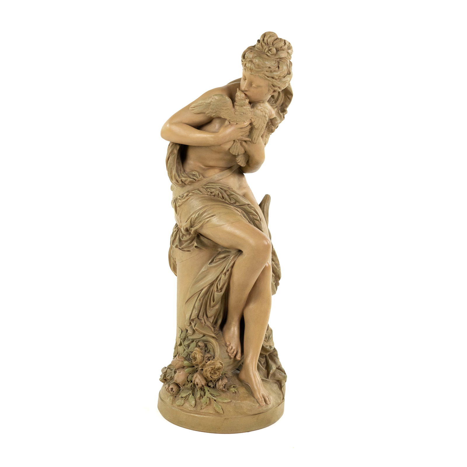 Carrier-Belleuse 'Allegory of Love' Terracotta Figure (1 of 14)