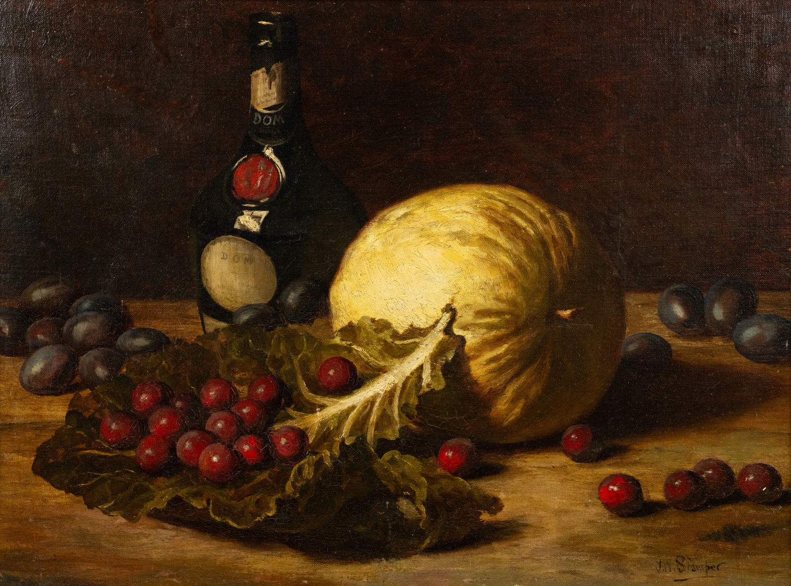 James William Stamper Signed Still Life O/C Painting (1 of 10)