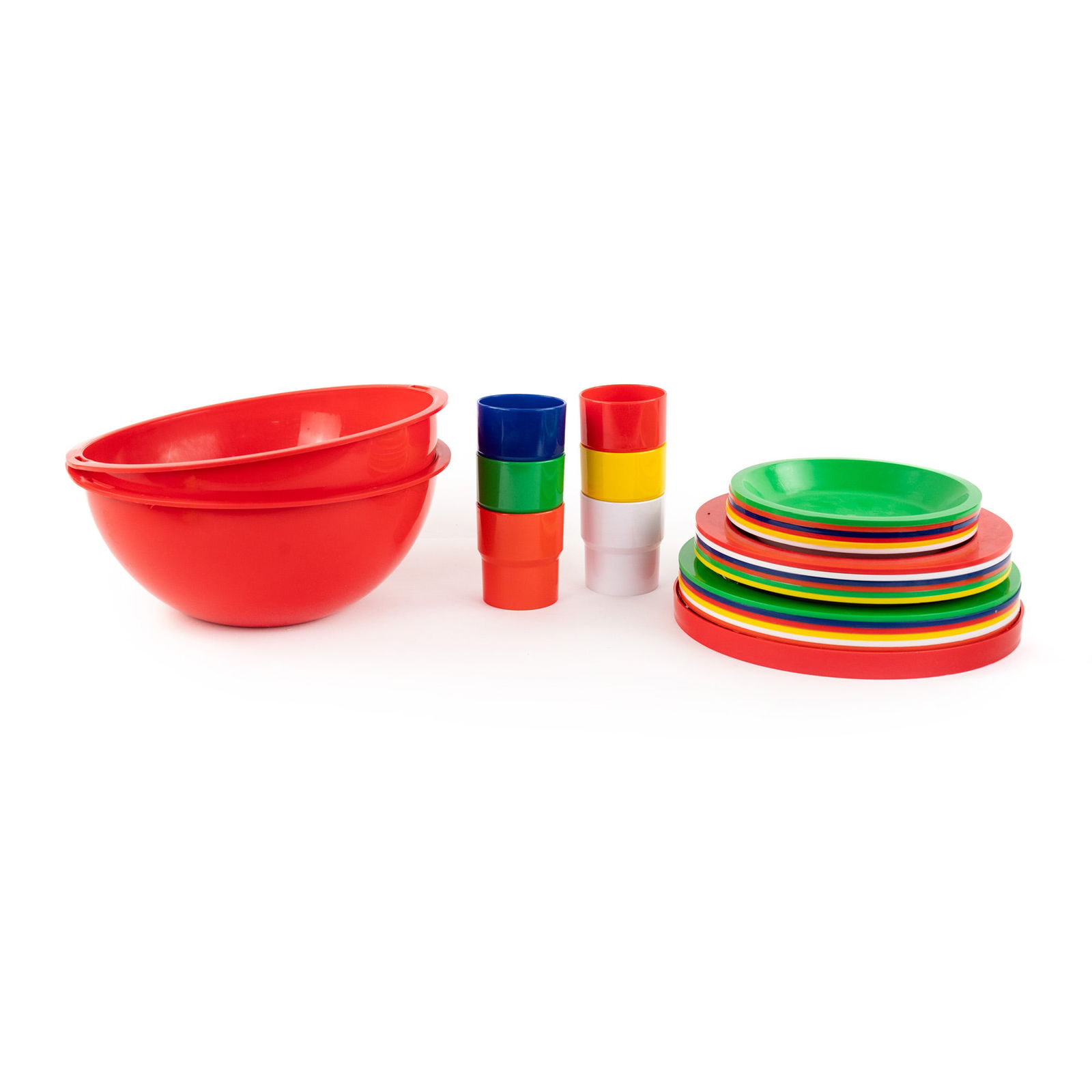 Ingrid North Chicago Party Ball Plastic Dishware Set (1 of 8)