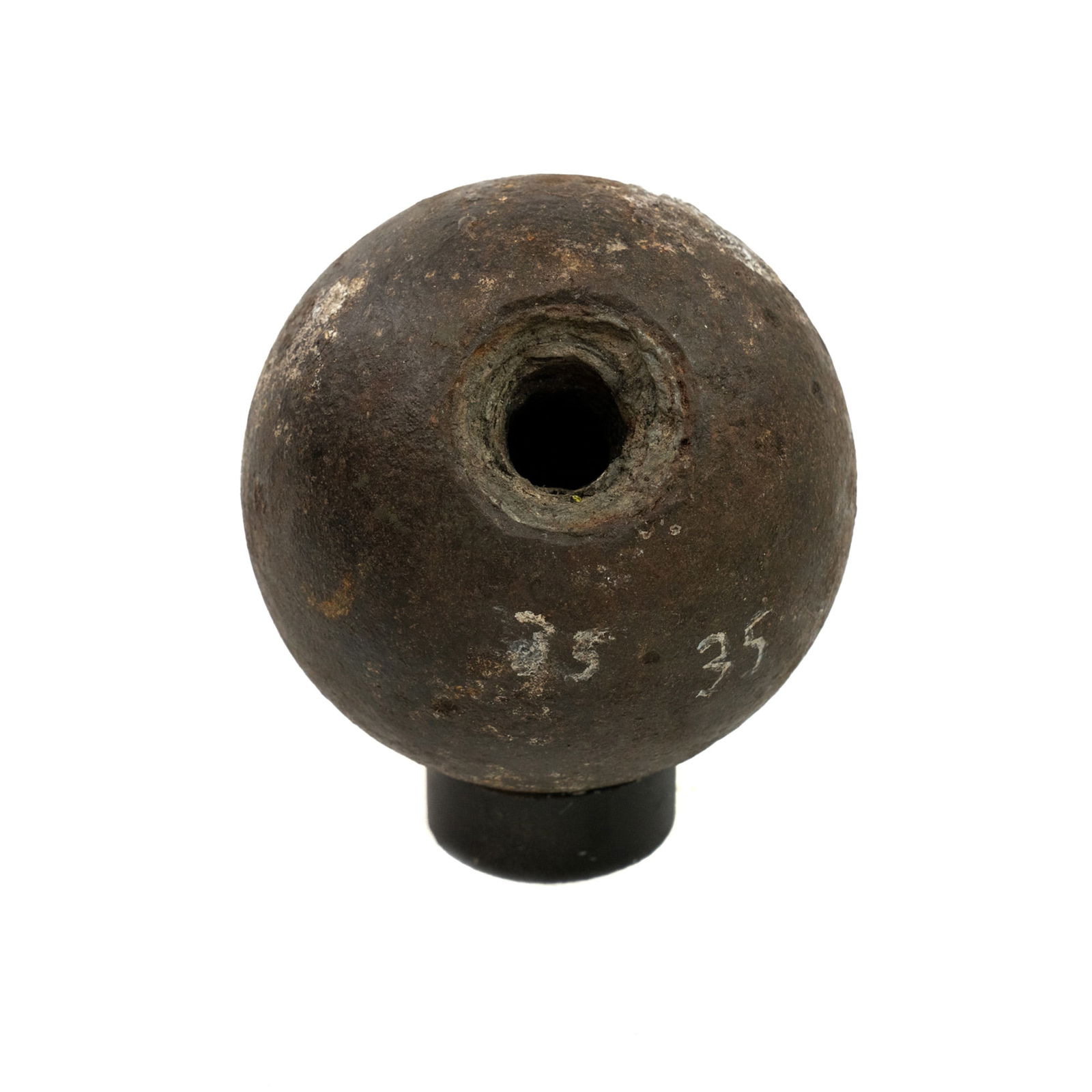Confederate 12-lb Solid Shot Cannonball - Spanish Fort, AL (1 of 7)