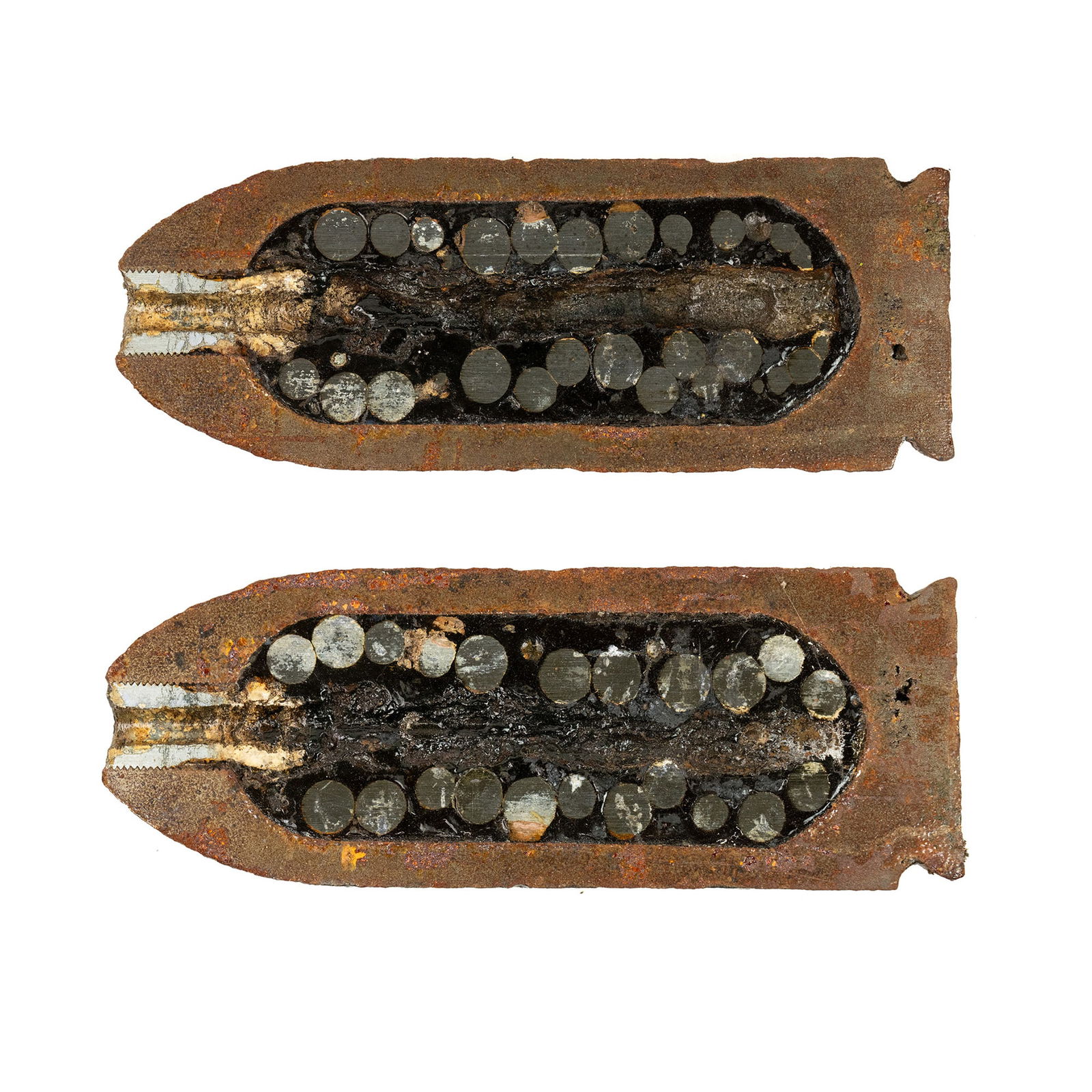 (2) Union 4.2 Inch Parrott 30-lb Shell Half Section (1 of 14)