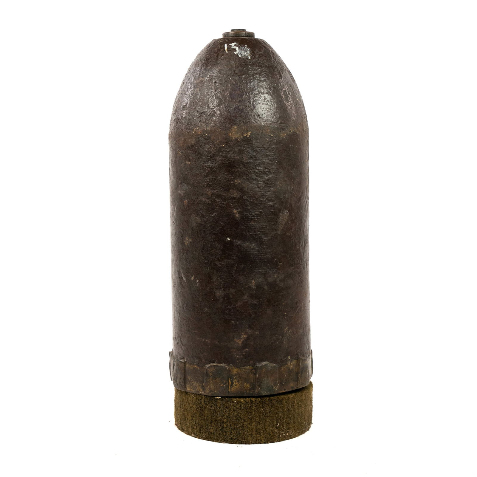 Union 100 lb Parrott Projectile Shell - Mobile, AL (1 of 11)