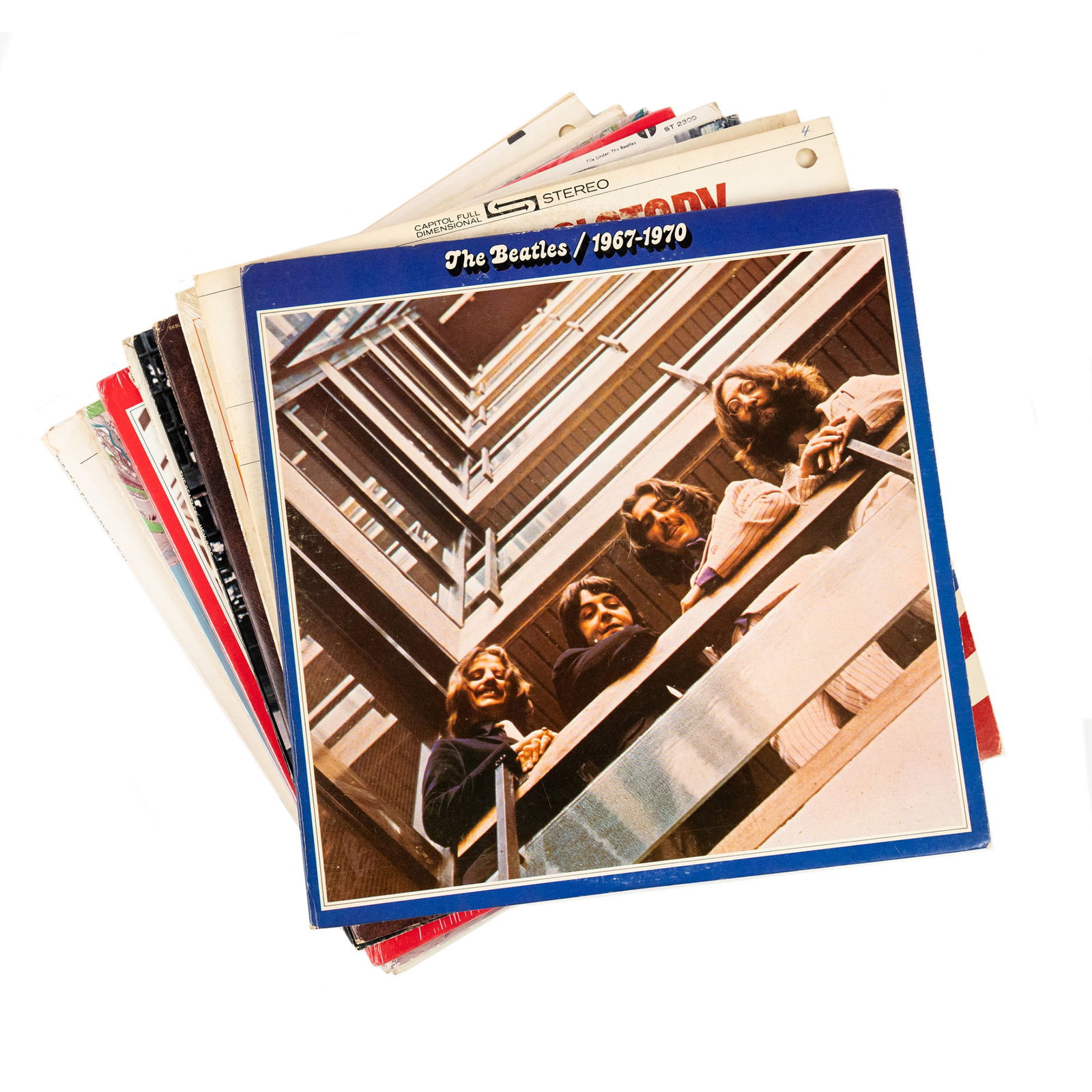 (11) Collection of Vintage Beatles Vinyl Records (1 of 3)