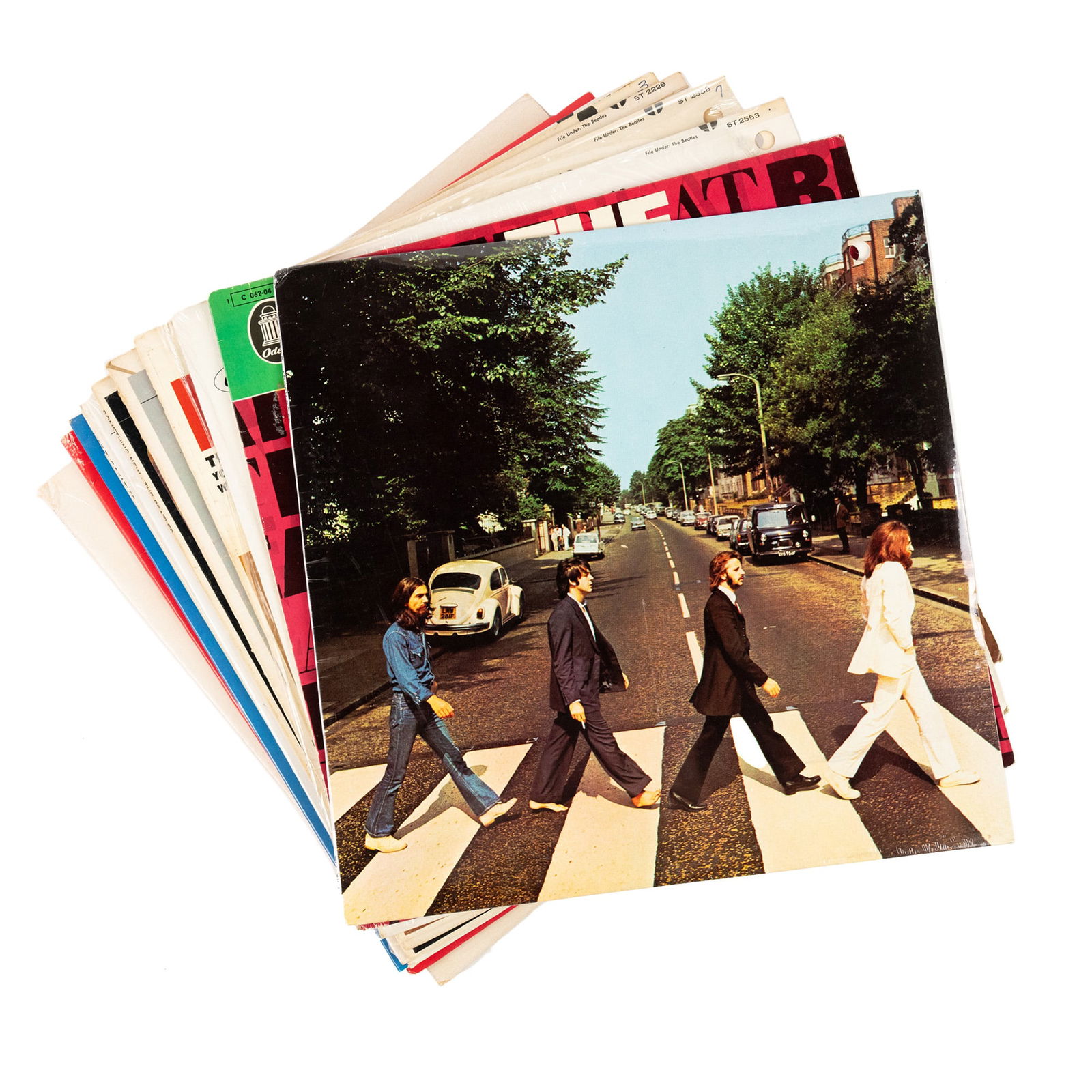 (11) Collection of Vintage Beatles Vinyl Records (1 of 3)