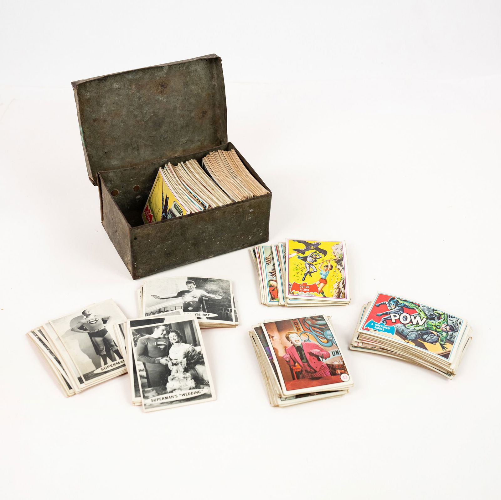 Collection of Topps 1960's Superhero Trading Cards (1 of 7)