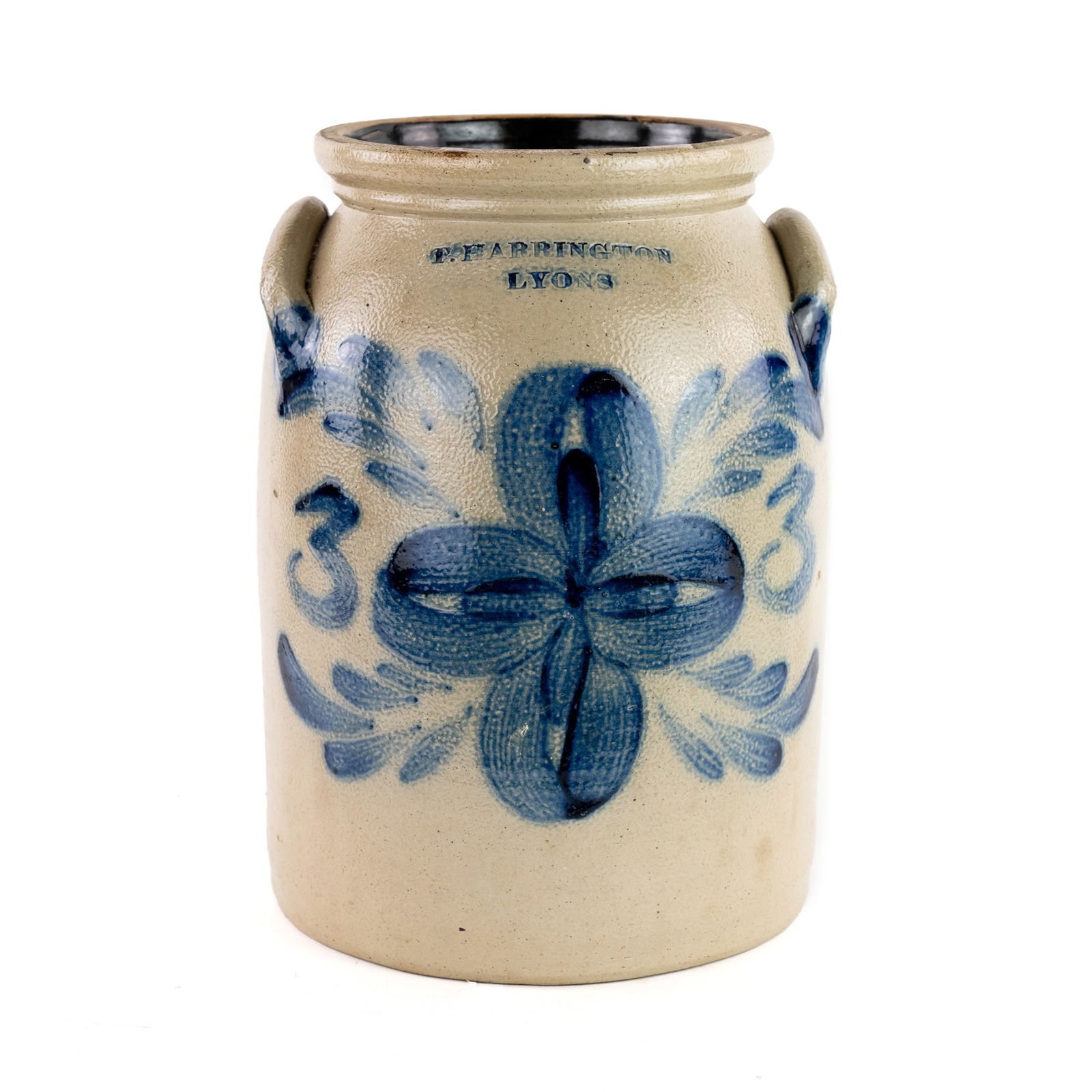 Thompson Harrington Salt Glazed Stoneware Crock (1 of 8)