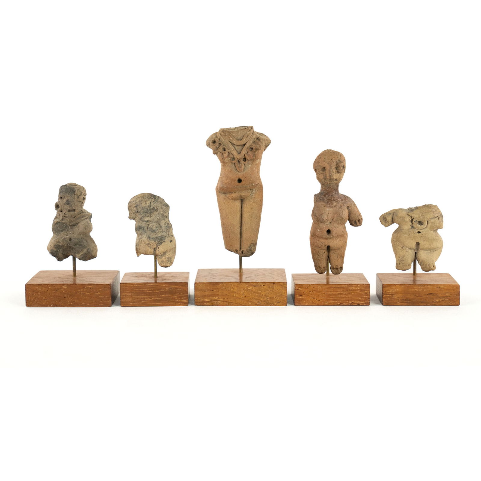 (5) Group of Mexican Tlatilco Ceramic Female Figures (1 of 6)