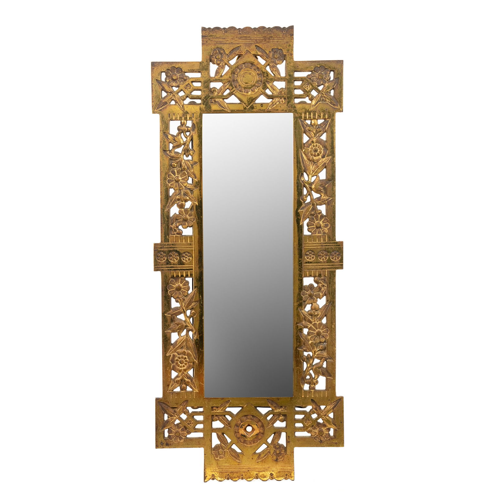 Bradley & Hubbard Aesthetic Movement Brass Mirror (1 of 8)