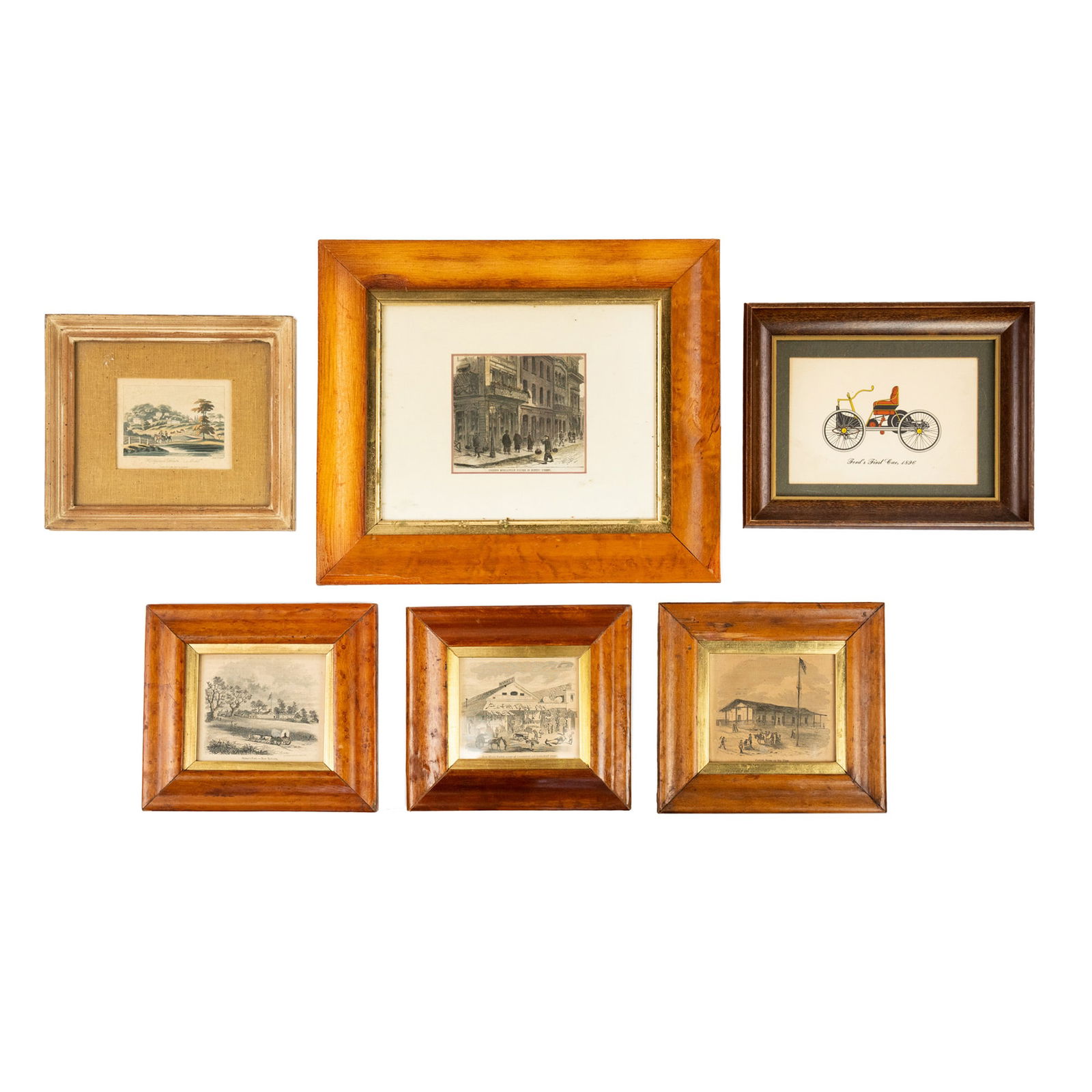 (6) Group of Assorted Etchings and Aquatints incl. Ford (1 of 7)