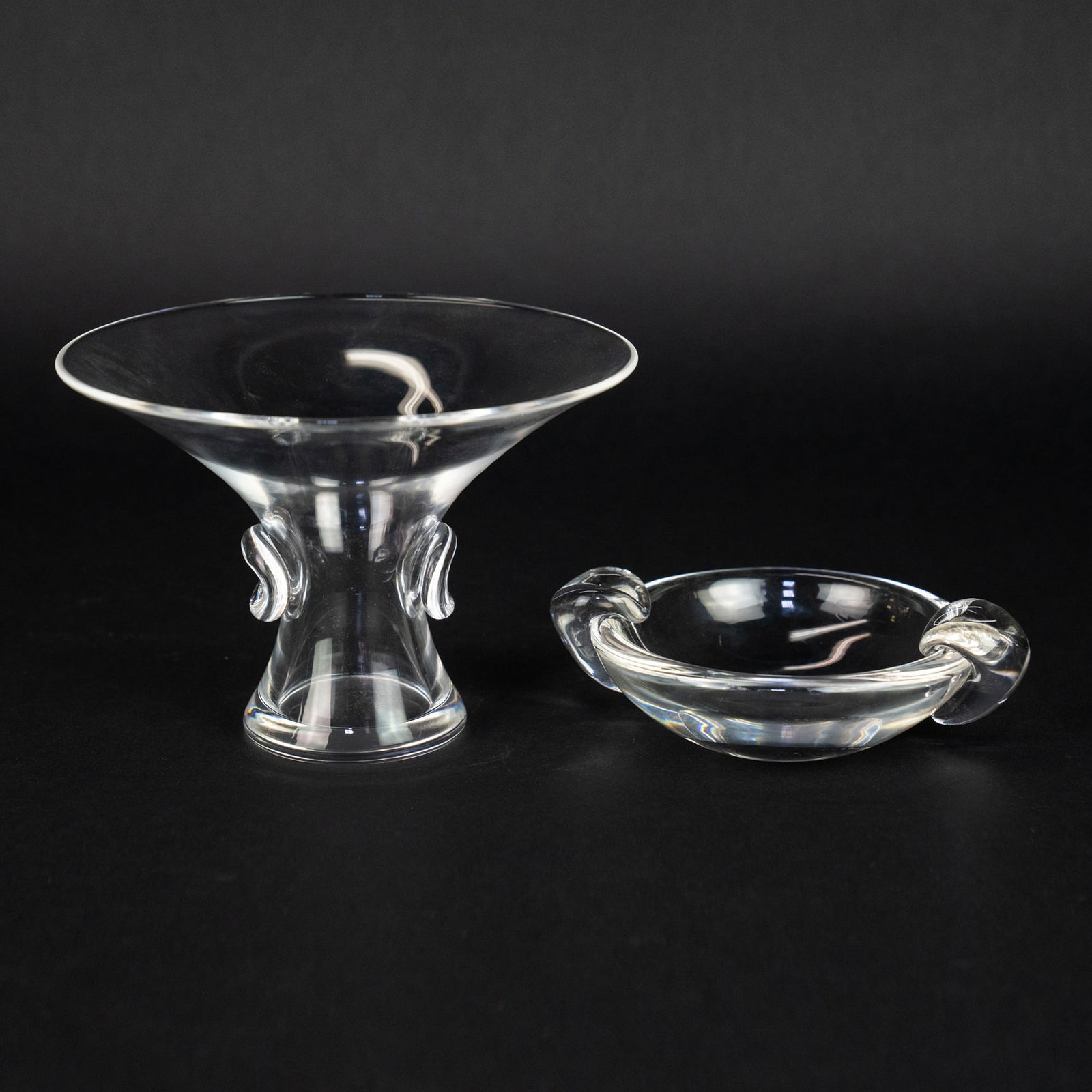 Pair of Steuben Art Glass Smalls (1 of 9)