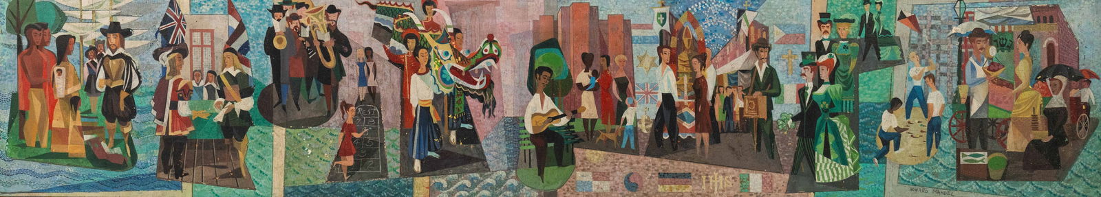 Howard Mandel Acrylic on Board Painting (1 of 11)