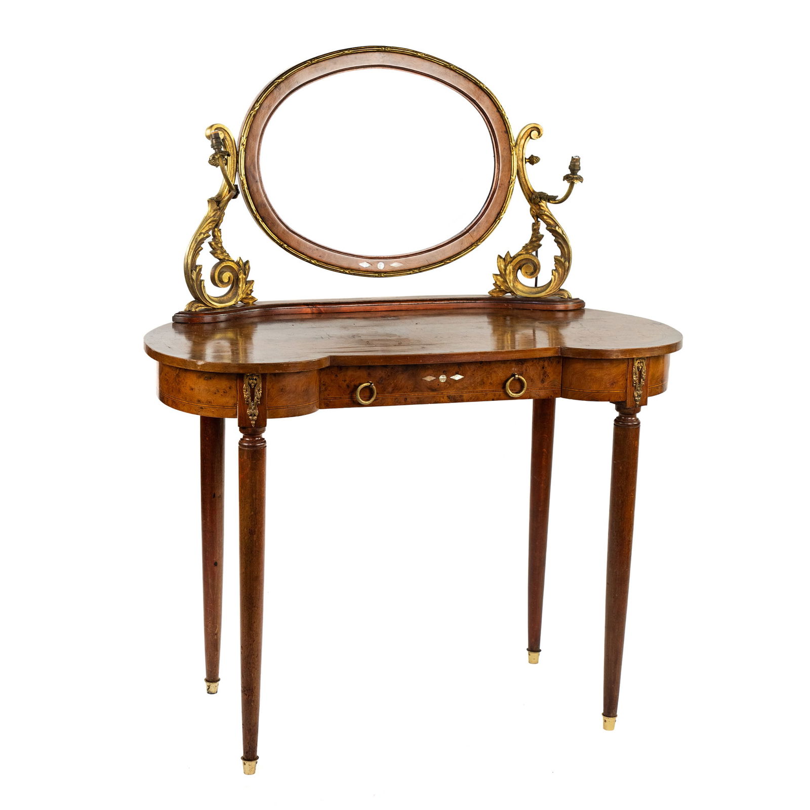 19th C French Louis XVI Style Dressing Table Vanity (1 of 14)