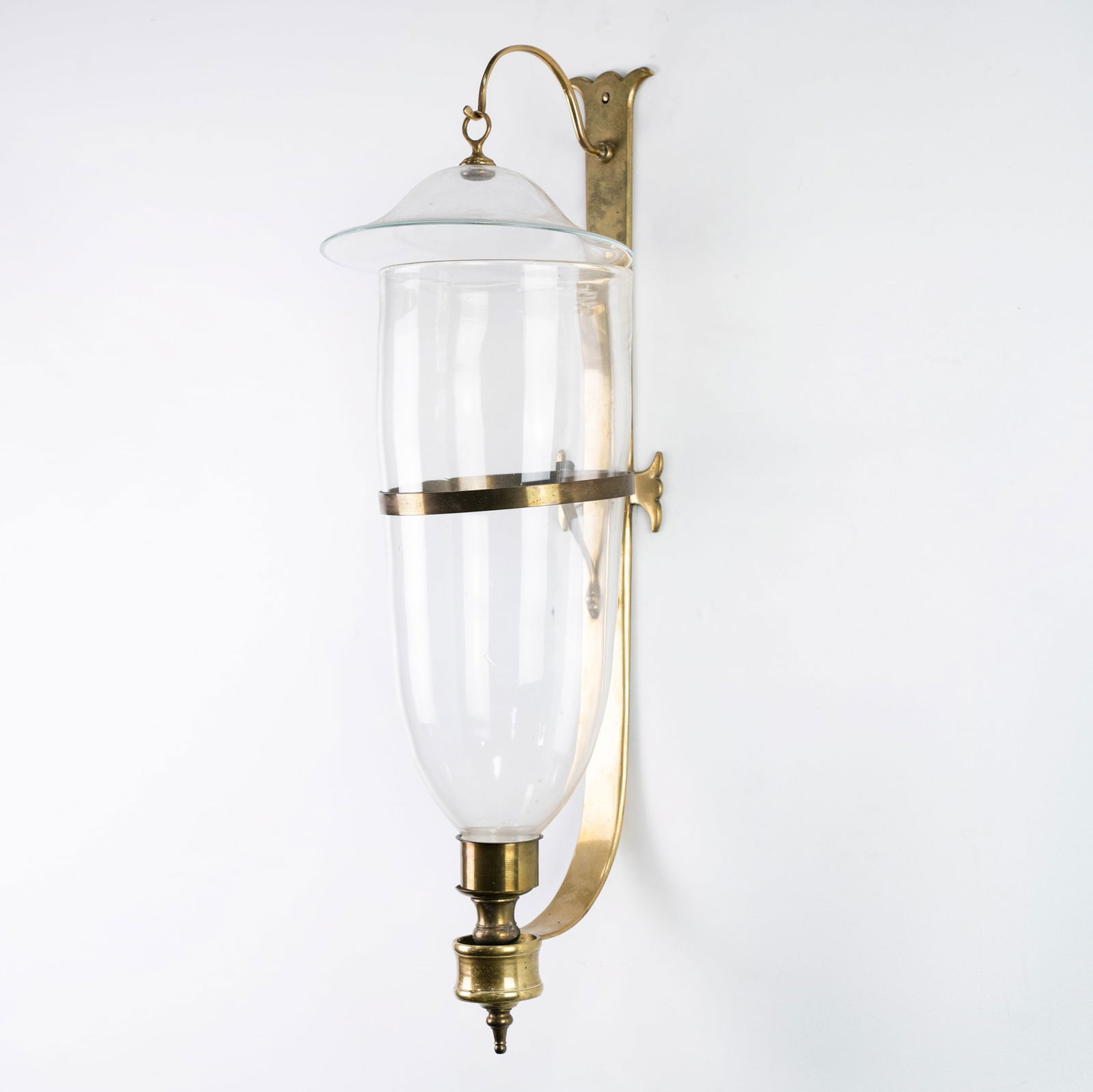 Chapman Brass & Glass Hurricane Wall Sconce (1 of 9)