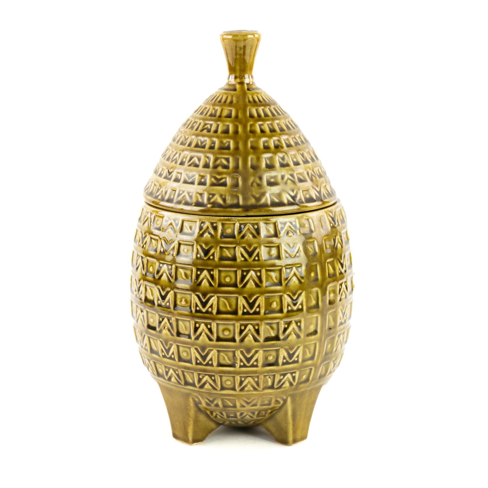 Nelson McCoy Pineapple Ceramic Cookie Jar (1 of 6)